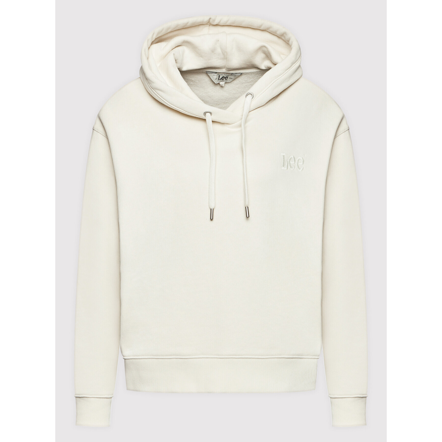 Lee Суитшърт Essential L53PRYNQ Бежов Relaxed Fit - Pepit.bg