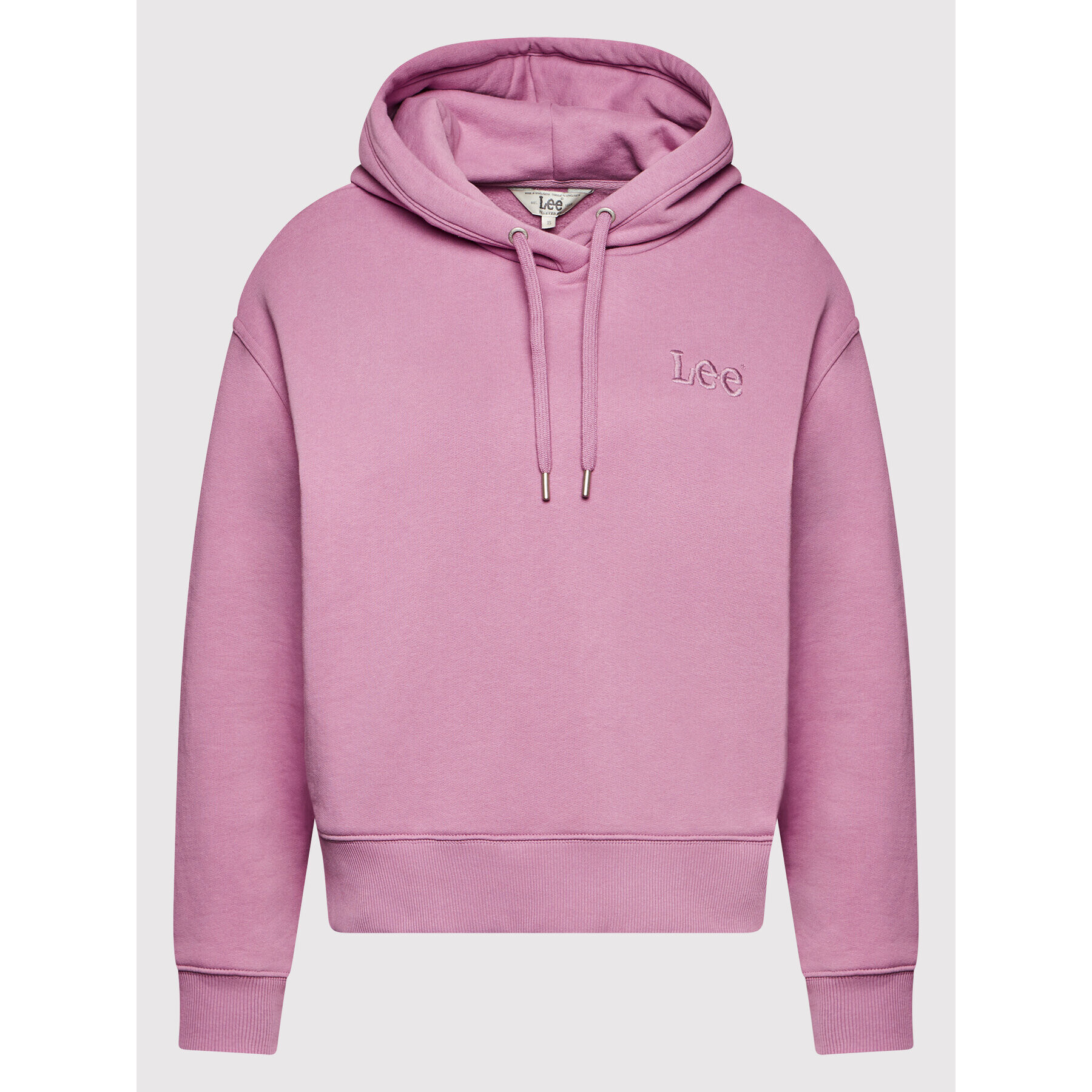 Lee Суитшърт Essential L53PRYUJ Виолетов Relaxed Fit - Pepit.bg
