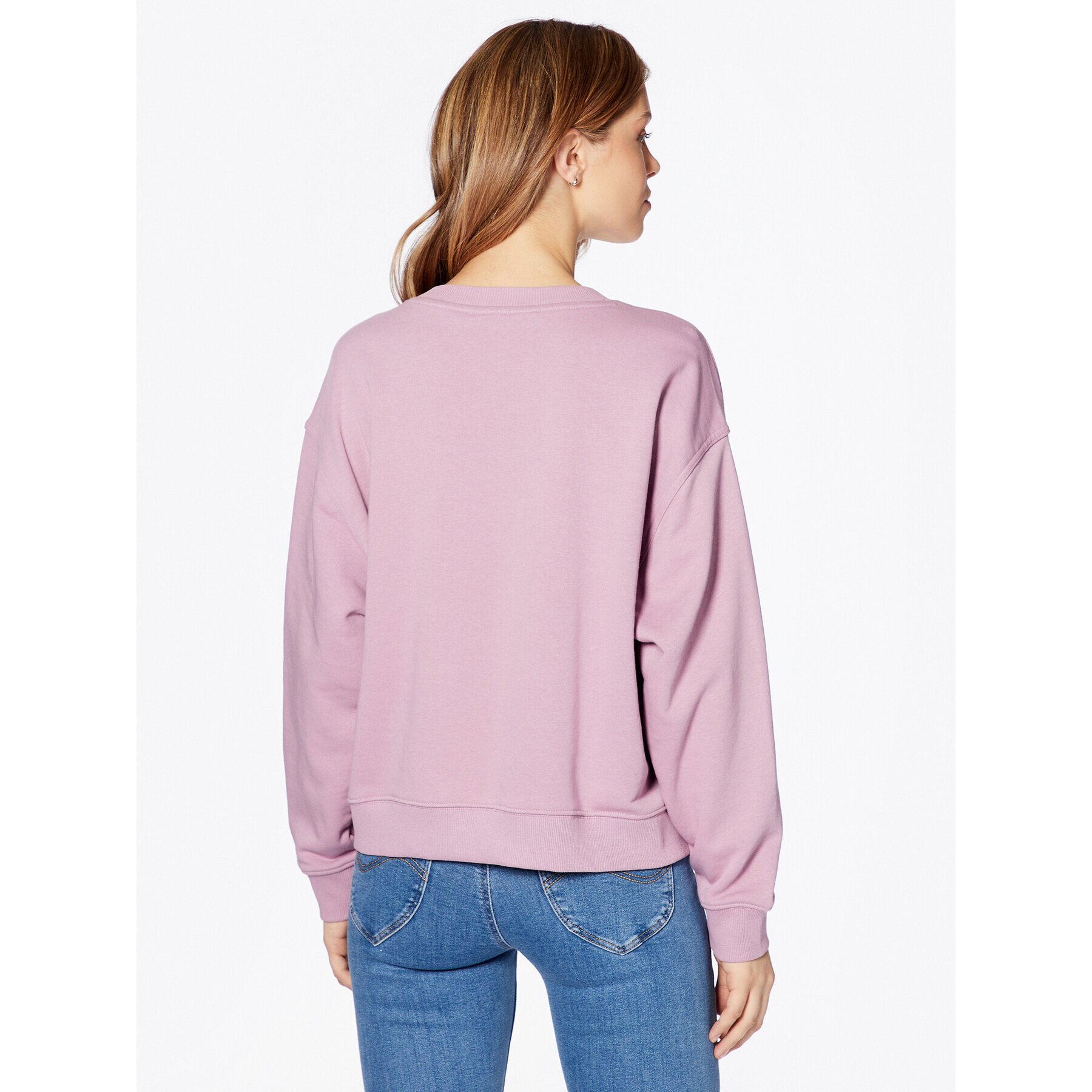 Lee Суитшърт L53LSRA39 Виолетов Relaxed Fit - Pepit.bg