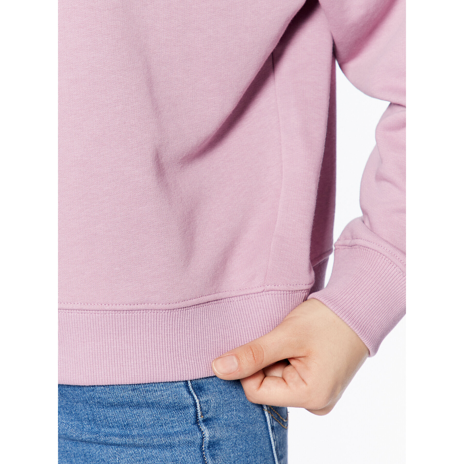 Lee Суитшърт L53LSRA39 Виолетов Relaxed Fit - Pepit.bg