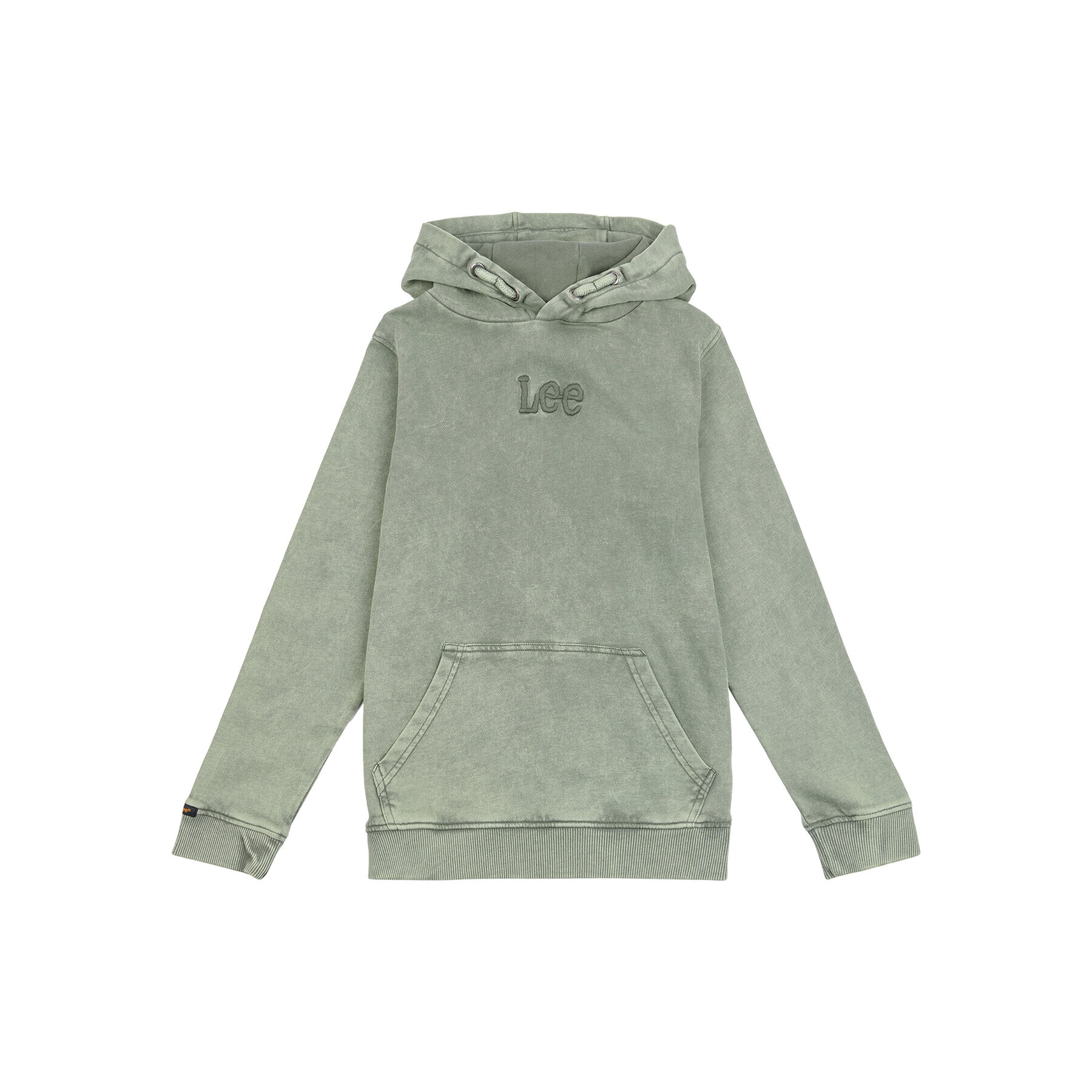 Lee Суитшърт Tonal 0124 Зелен Regular Fit - Pepit.bg