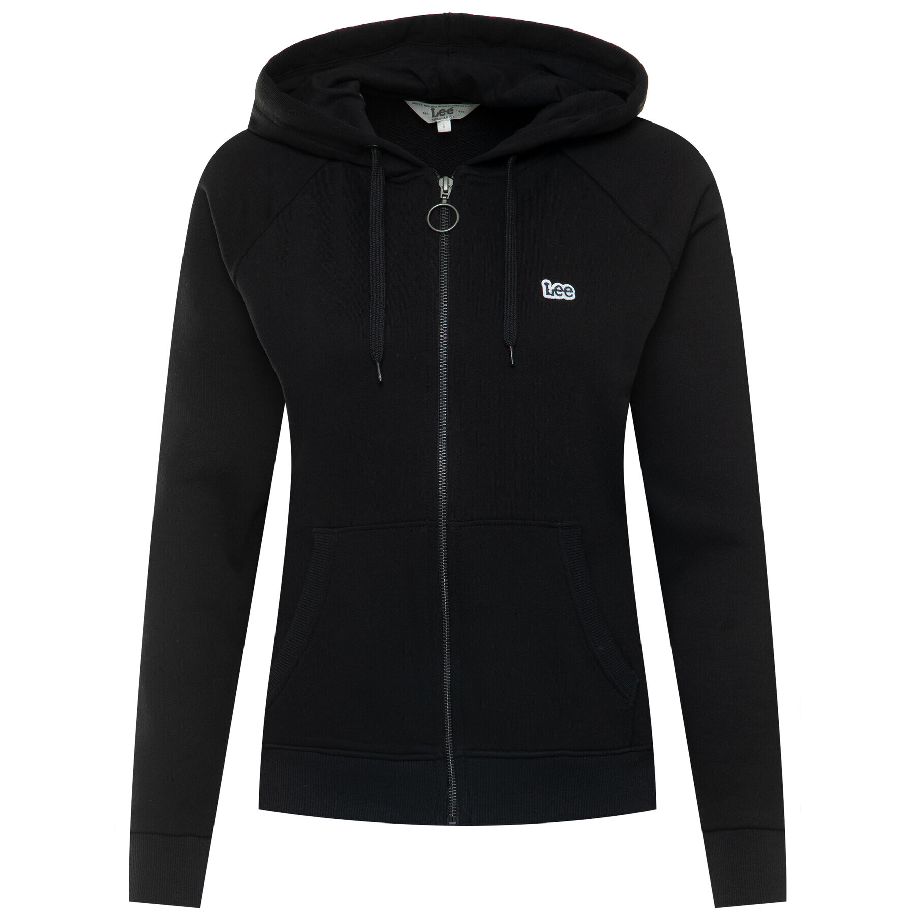 Lee Суитшърт Zip Throught L53QBR01 Черен Regular Fit - Pepit.bg