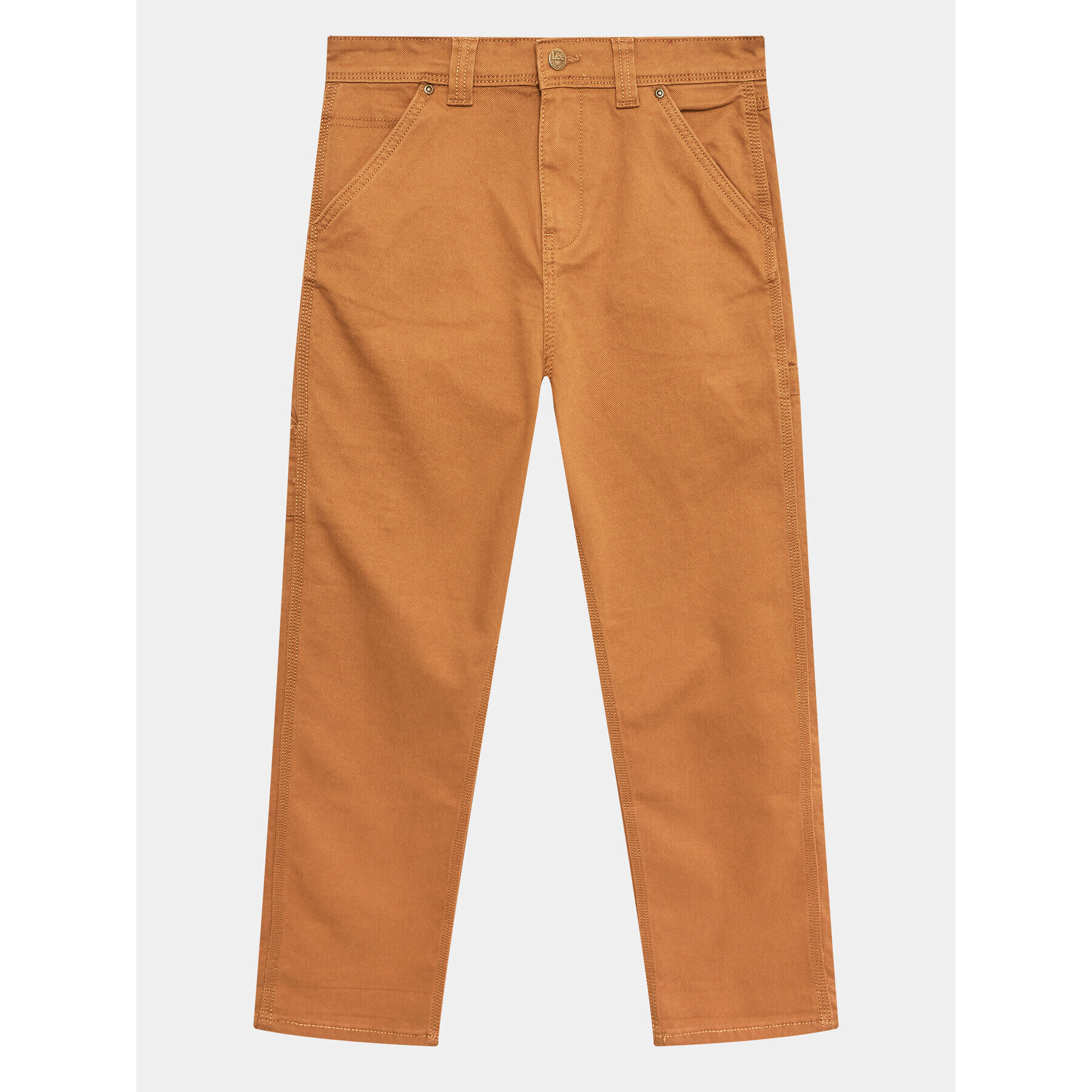 Lee Текстилни панталони Carpenter 0019 Кафяв Regular Fit - Pepit.bg