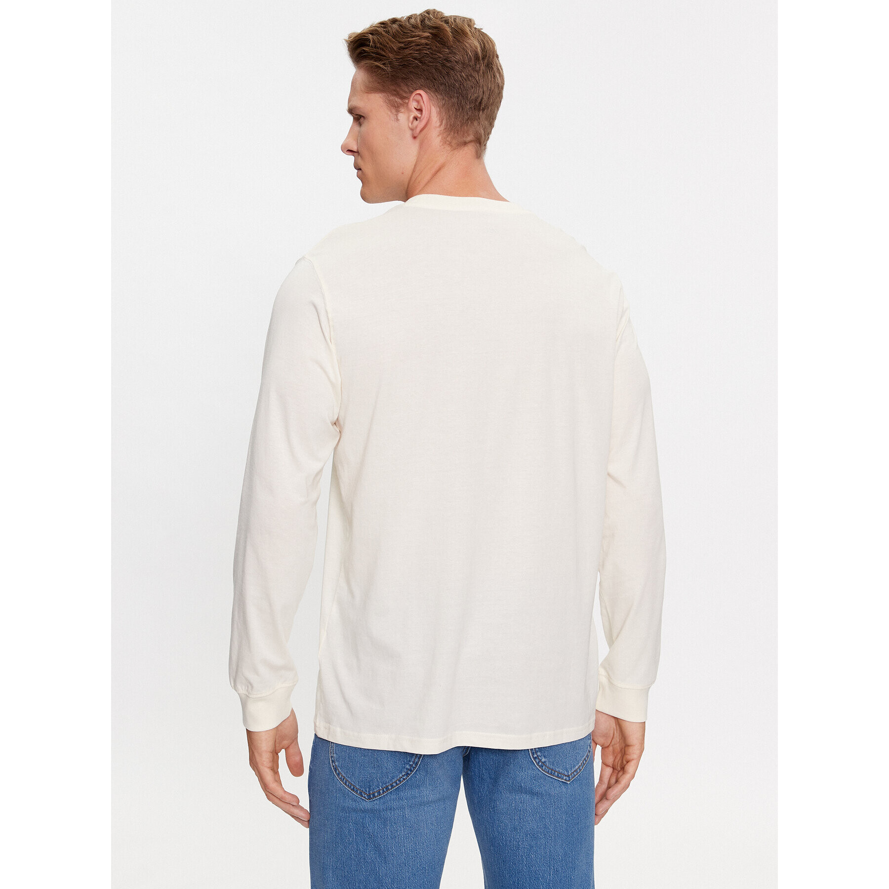 Lee Тениска с дълъг ръкав 112342483 Бежов Regular Fit - Pepit.bg