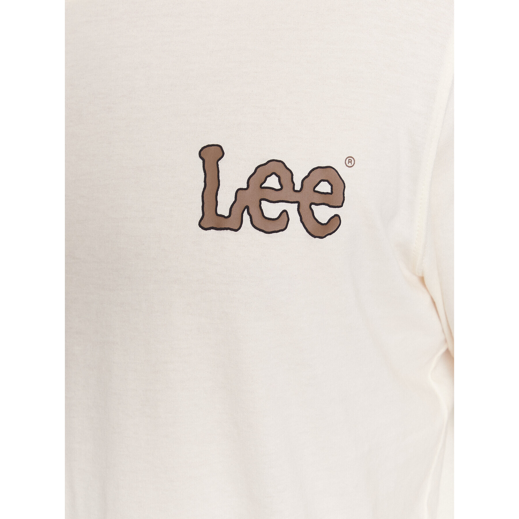 Lee Тениска с дълъг ръкав 112342483 Бежов Regular Fit - Pepit.bg