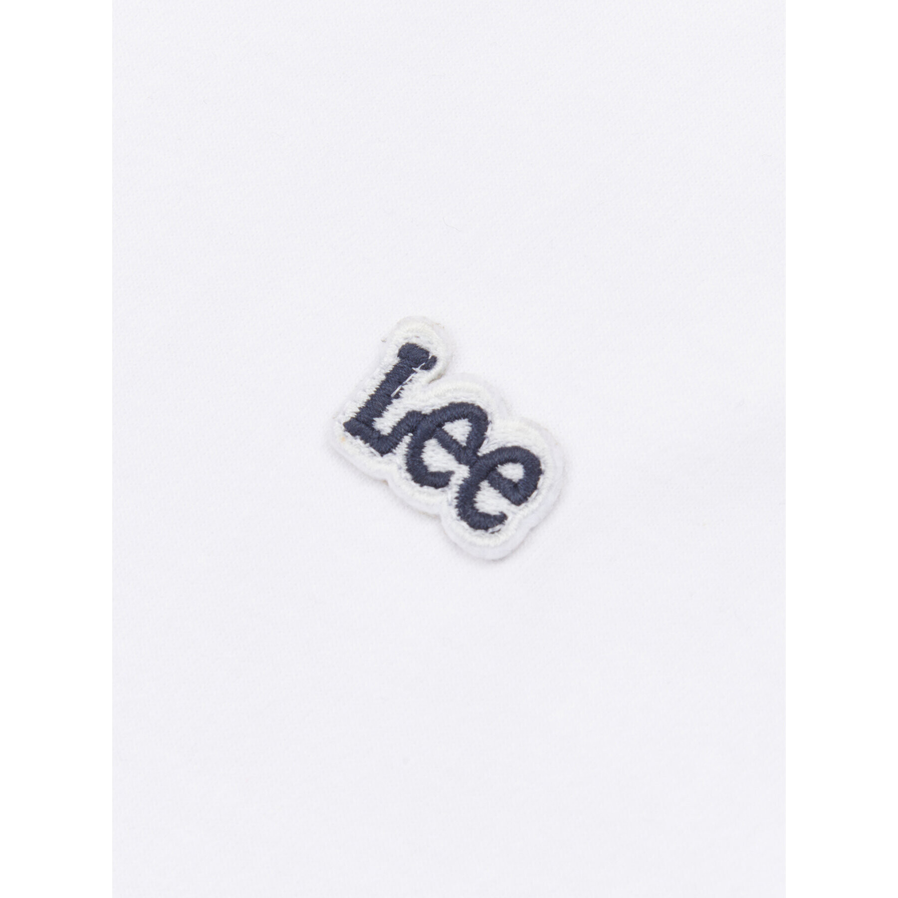 Lee Тишърт Badge 0001 Бял Regular Fit - Pepit.bg