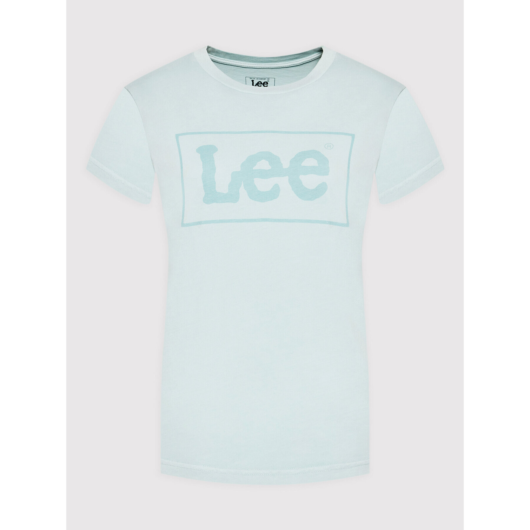 Lee Тишърт Graphic L44PUZUL Зелен Regular Fit - Pepit.bg