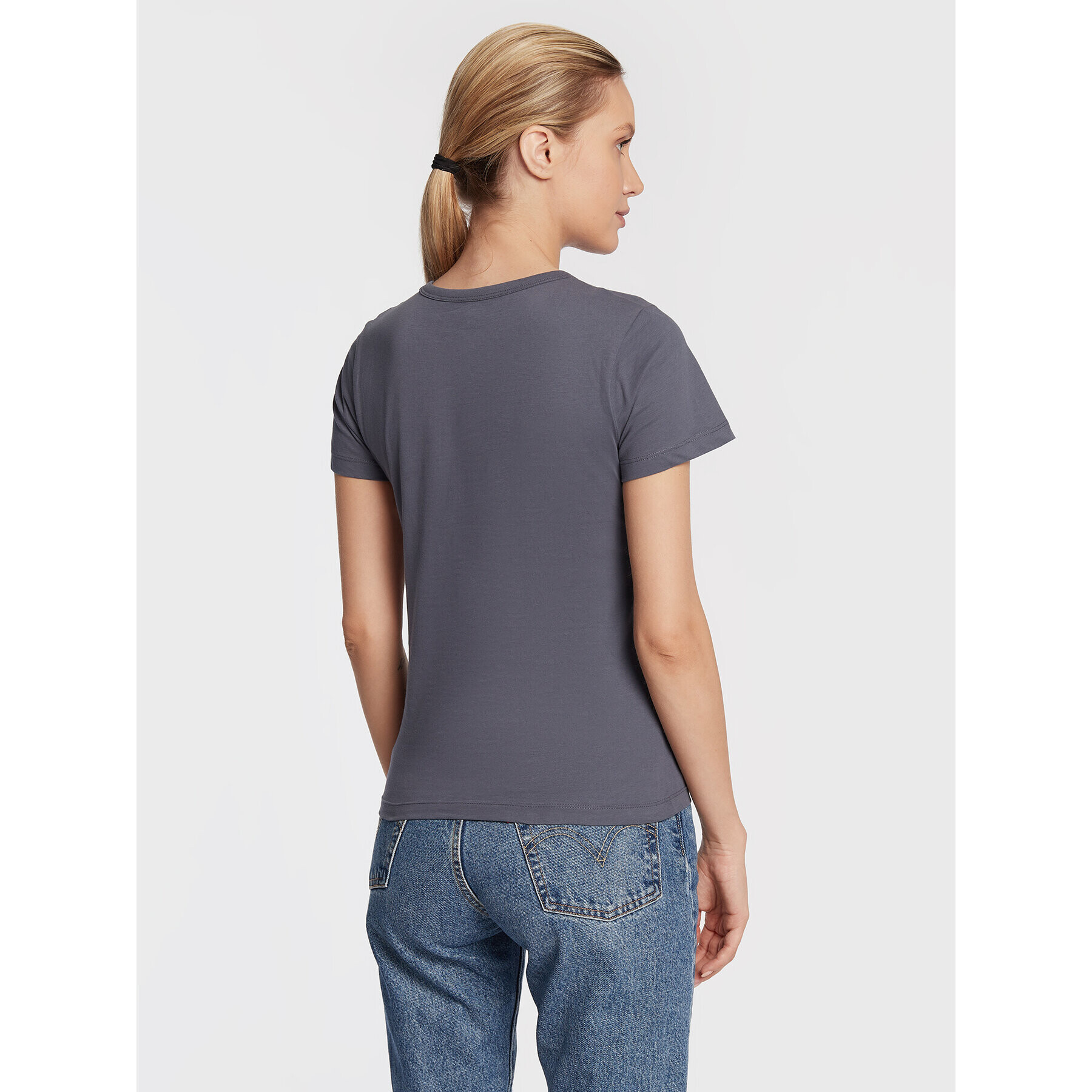 Lee Тишърт L44WYGTX Сив Slim Fit - Pepit.bg