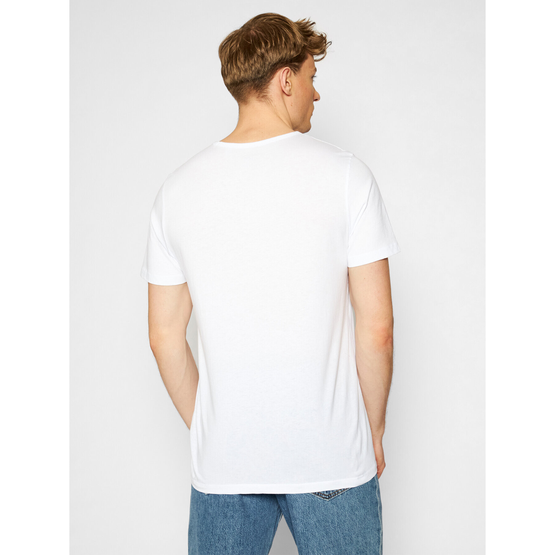 Lee Тишърт Picture L60ZFERR Бял Regular Fit - Pepit.bg