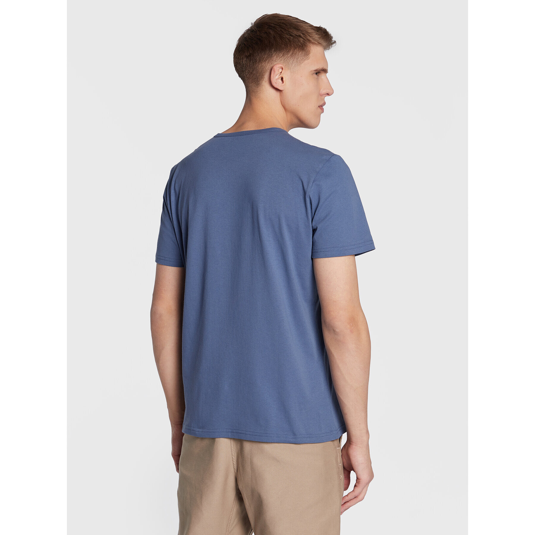Lee Тишърт Small Logo L68WFE54 112321832 Тъмносин Regular Fit - Pepit.bg