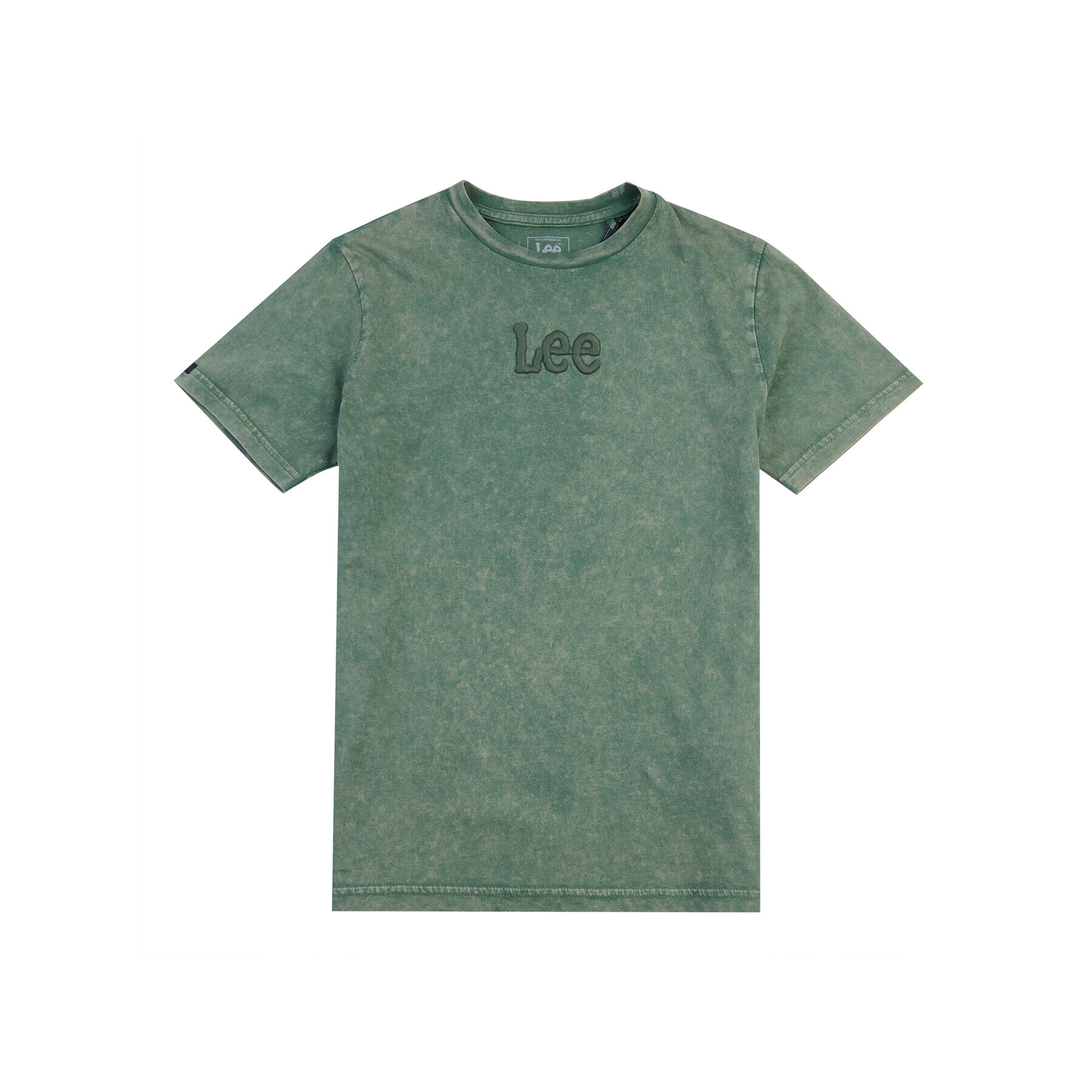 Lee Тишърт Tonal 0119 Зелен Regular Fit - Pepit.bg