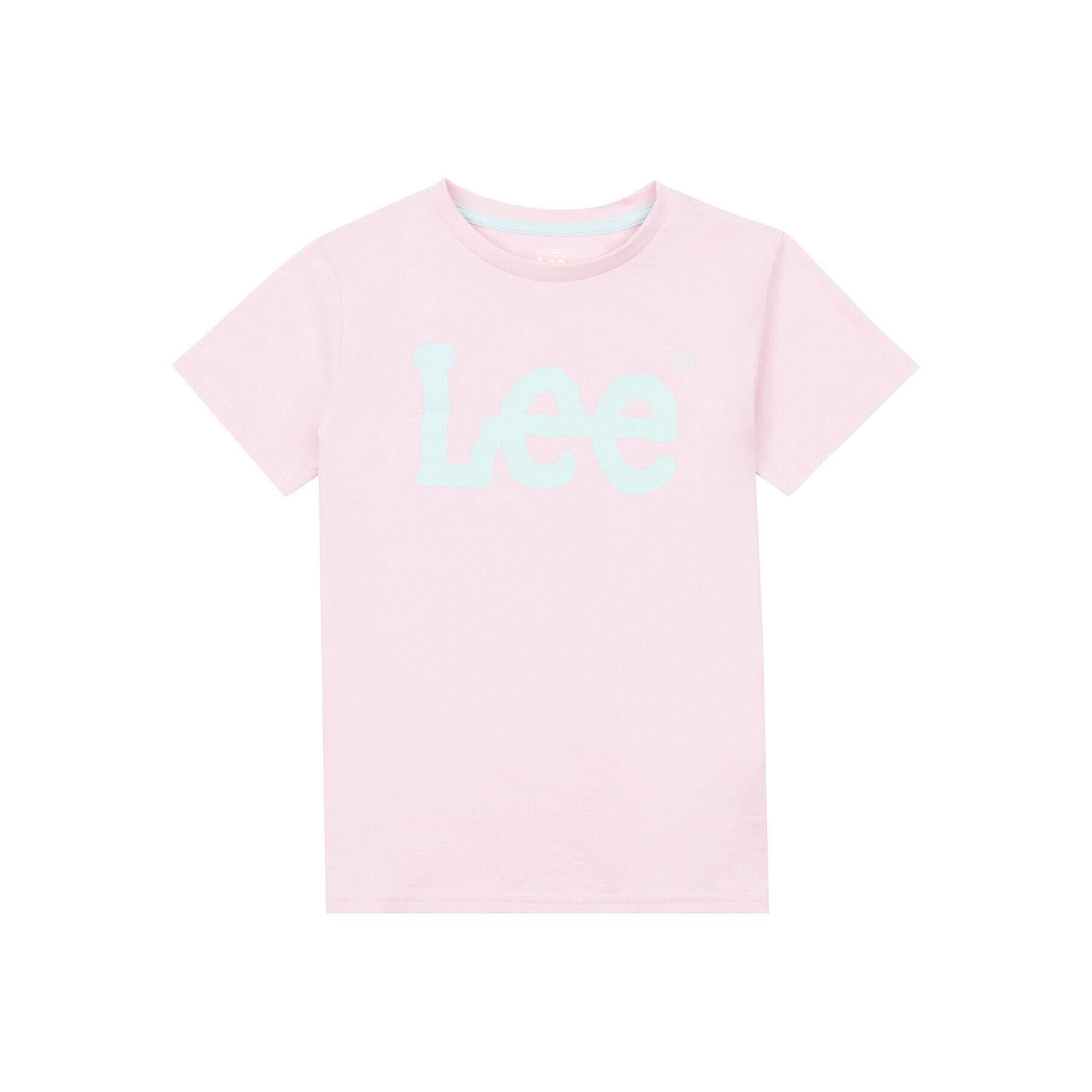 Lee Тишърт Wobbly Graphic LEG5029 Розов Regular Fit - Pepit.bg