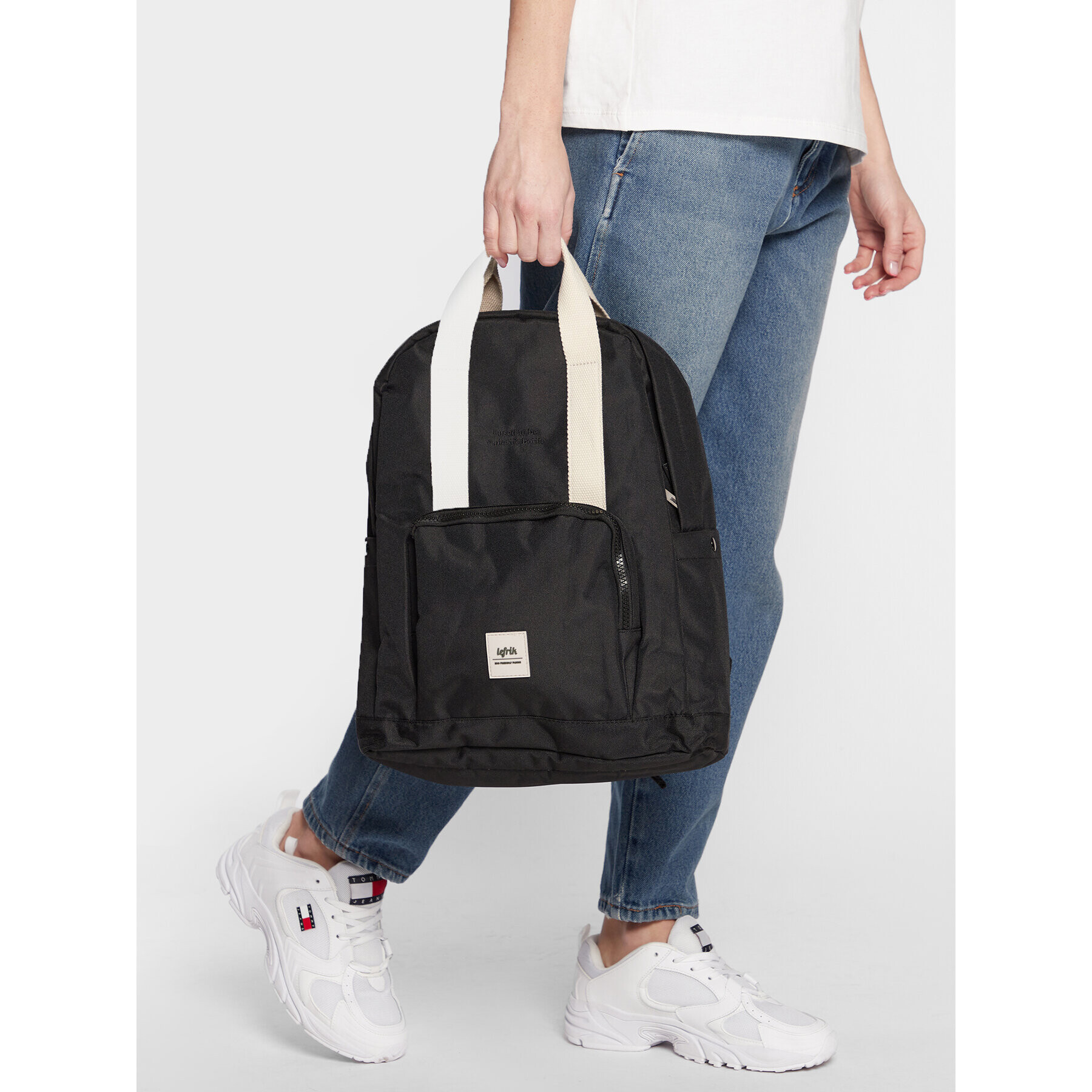 Lefrik Раница Capsule P8739 Черен - Pepit.bg