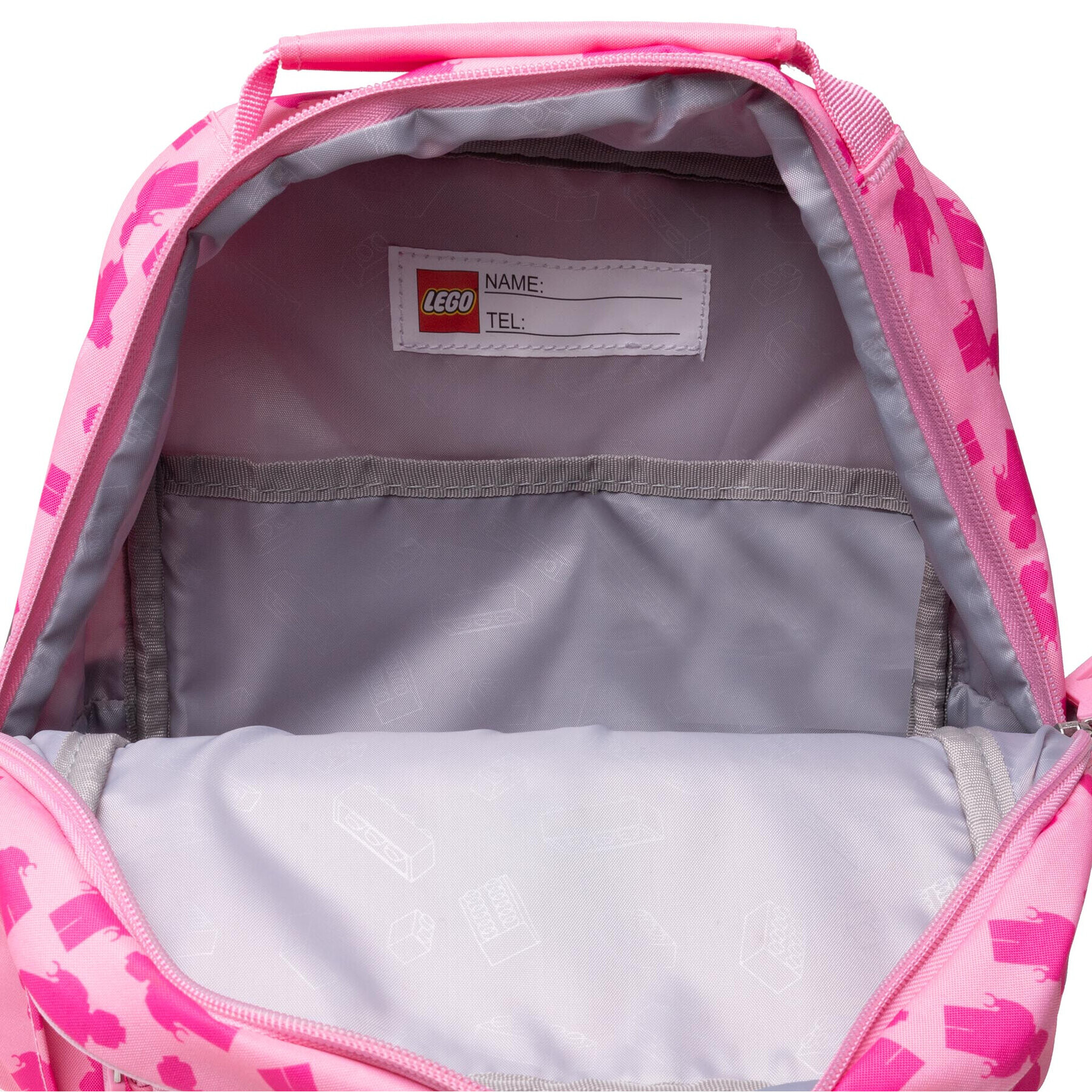 LEGO Раница Tribini Classic Backpack Small 20133-1945 Розов - Pepit.bg