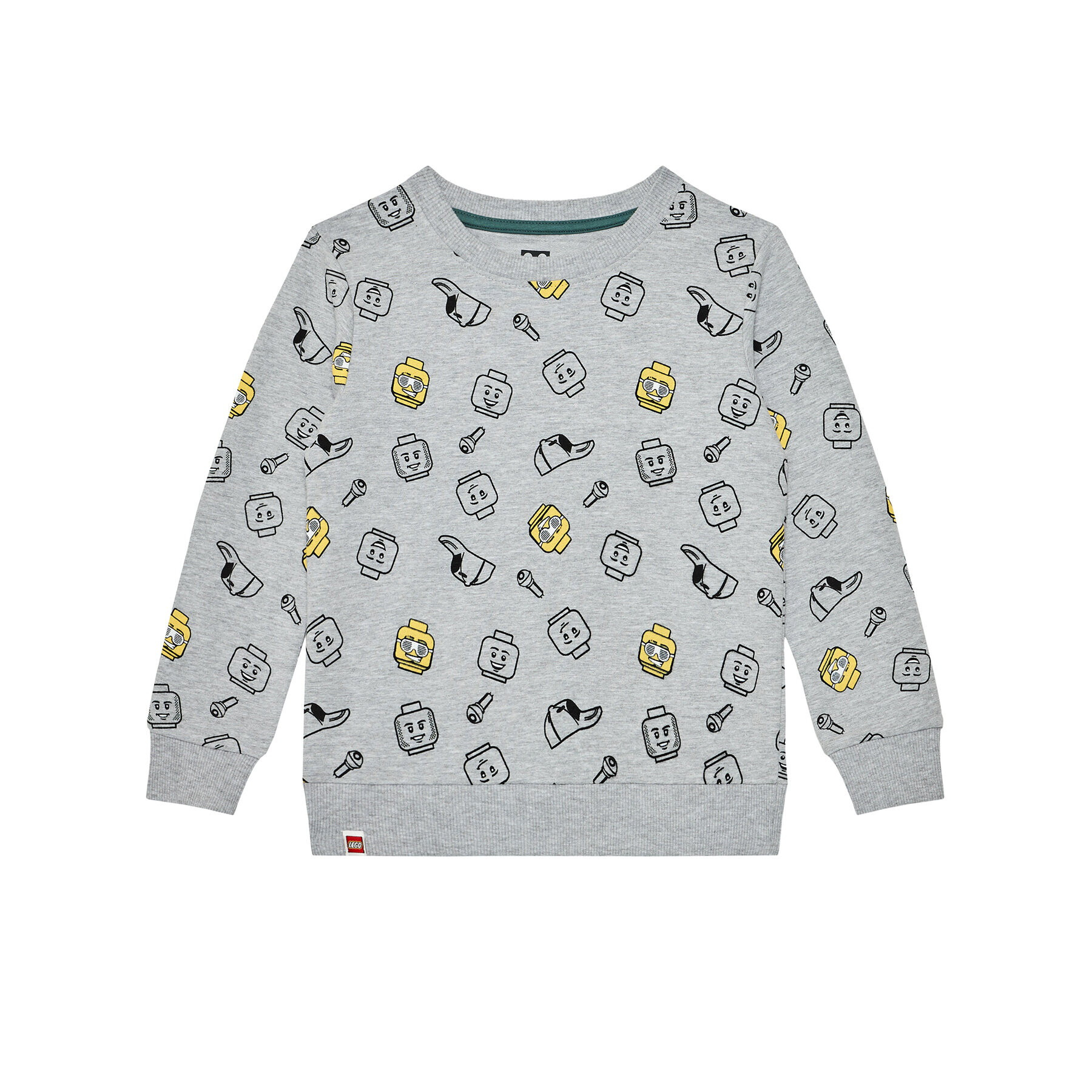 LEGO Wear Суитшърт 12010047 Сив Regular Fit - Pepit.bg