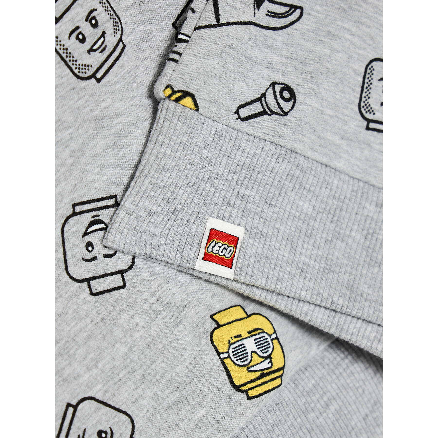 LEGO Wear Суитшърт 12010047 Сив Regular Fit - Pepit.bg