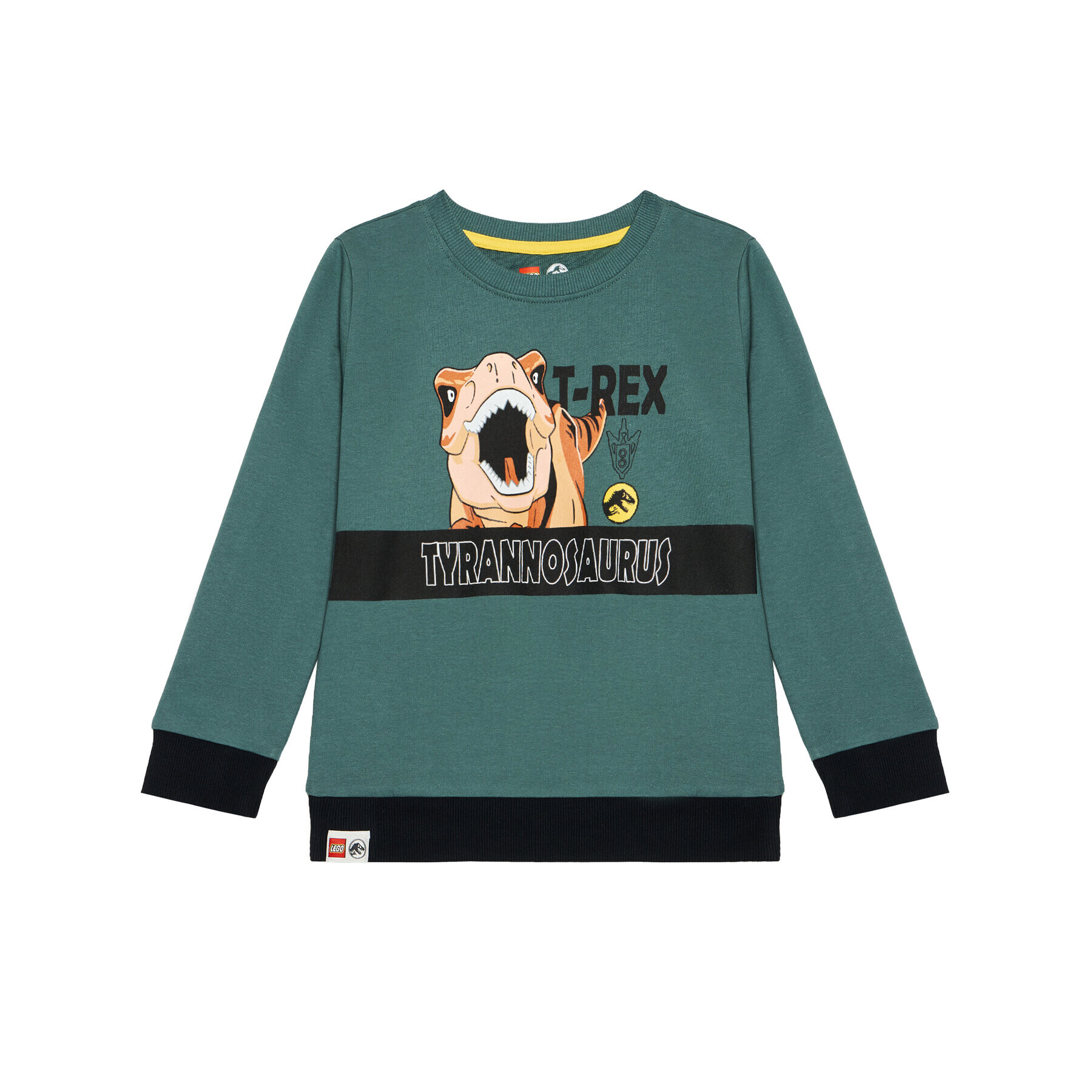 LEGO Wear Суитшърт 12010050 Зелен Regular Fit - Pepit.bg
