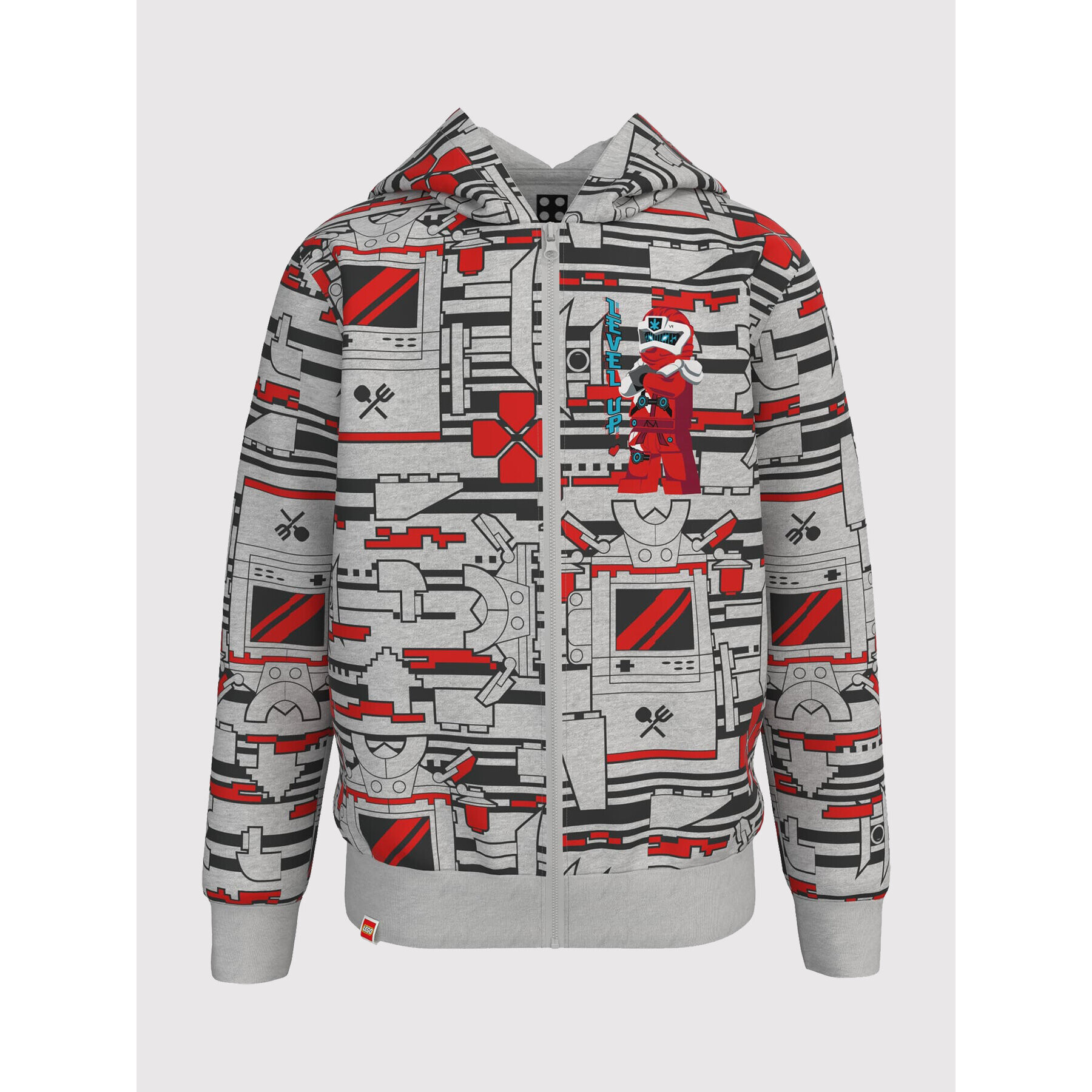 LEGO Wear Суитшърт 12010574 Сив Regular Fit - Pepit.bg
