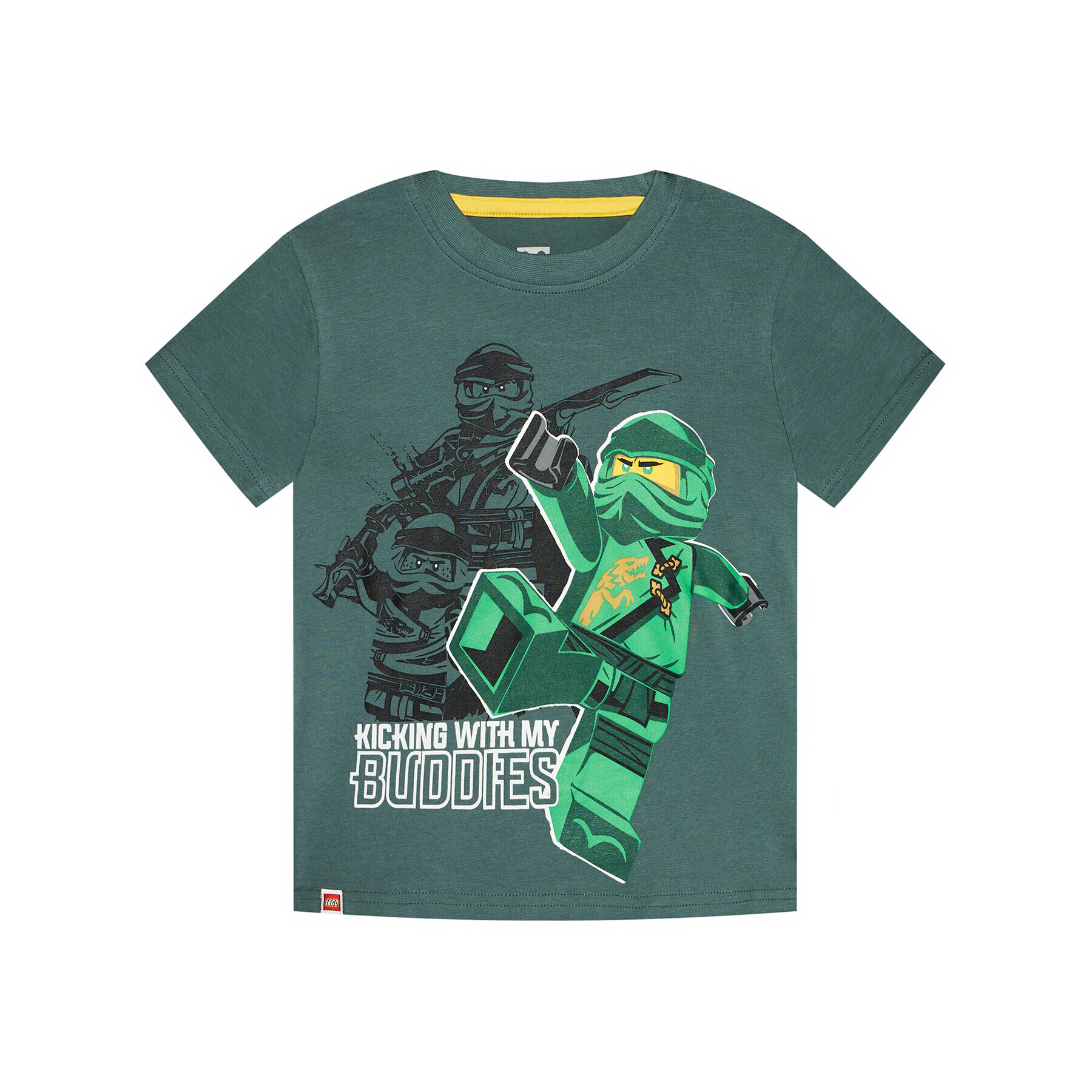 LEGO Wear Тишърт 12010021 Зелен Regular Fit - Pepit.bg