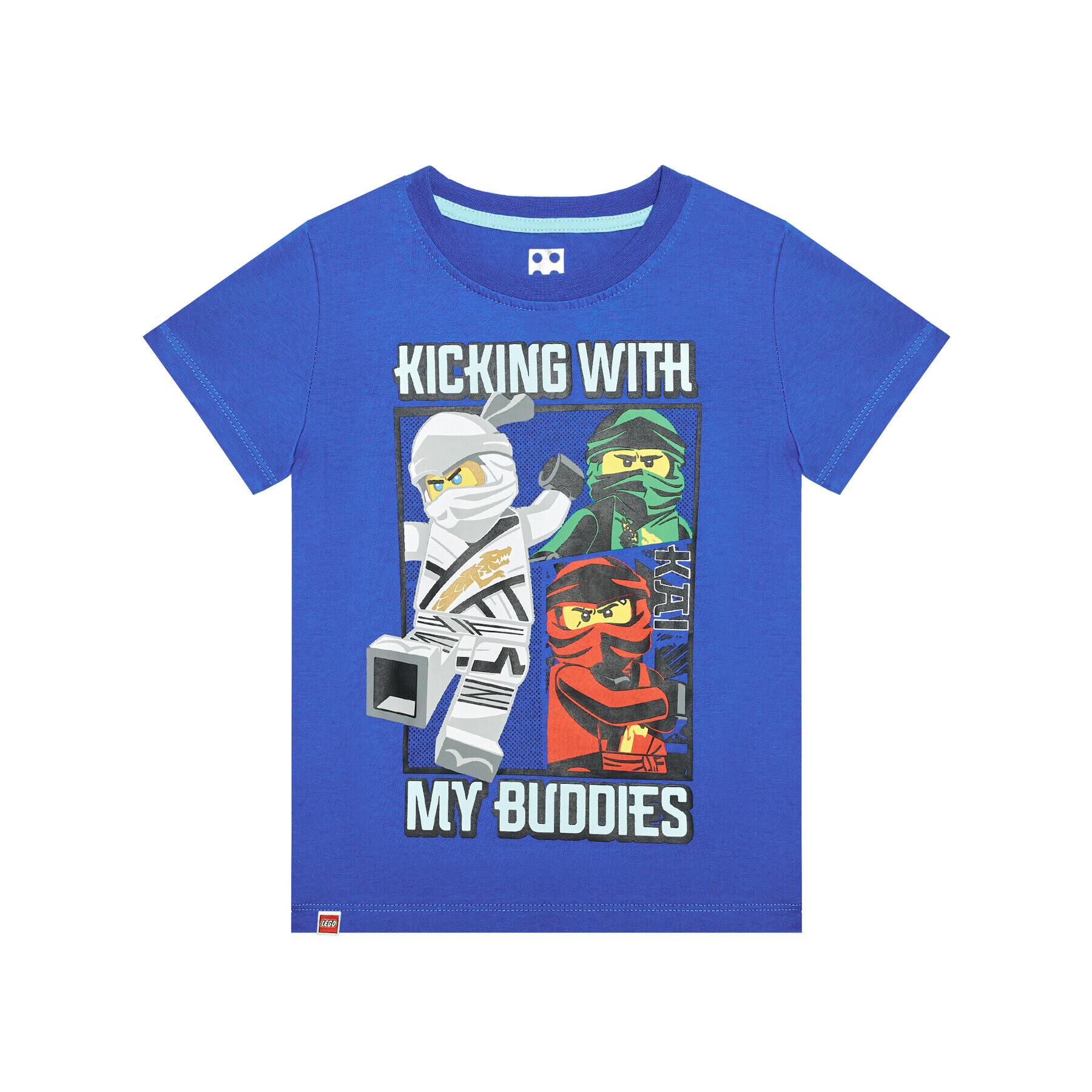 LEGO Wear Тишърт 12010095 Тъмносин Regular Fit - Pepit.bg