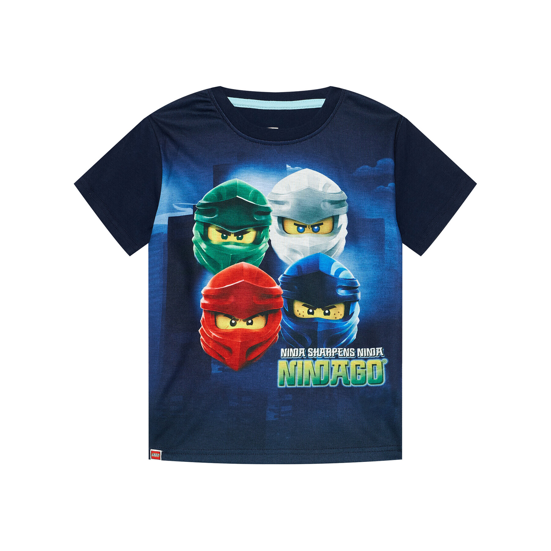 LEGO Wear Тишърт 12010099 Тъмносин Regular Fit - Pepit.bg