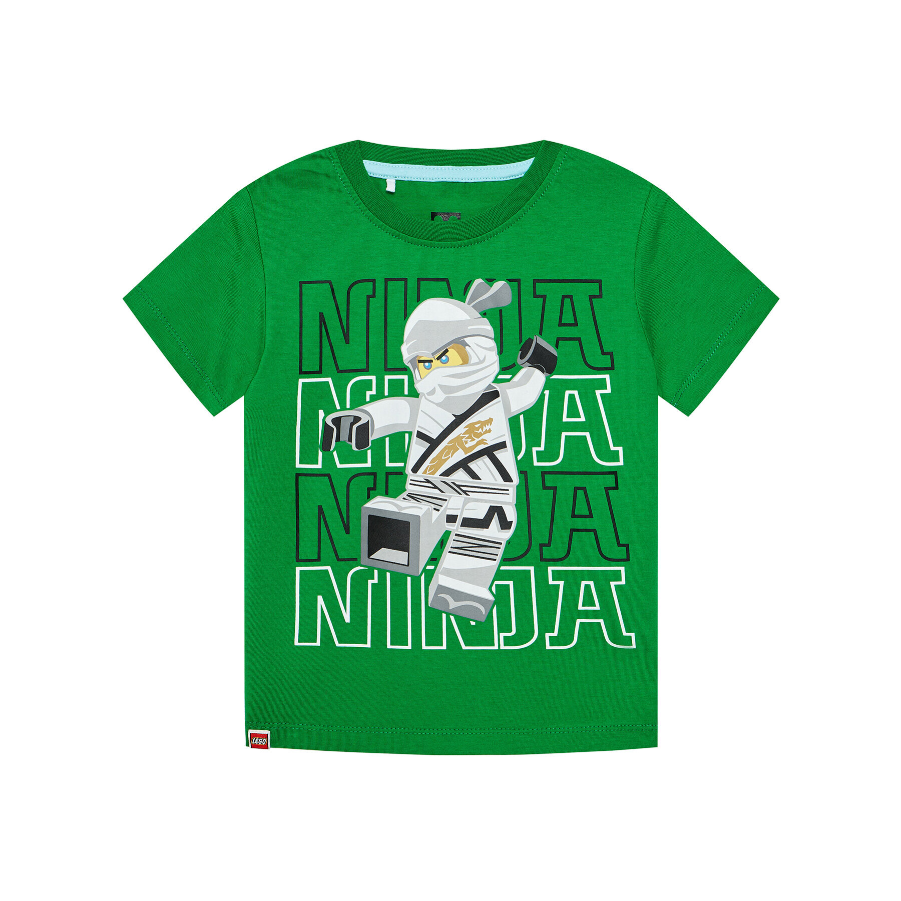 LEGO Wear Тишърт 12010102 Зелен Regular Fit - Pepit.bg