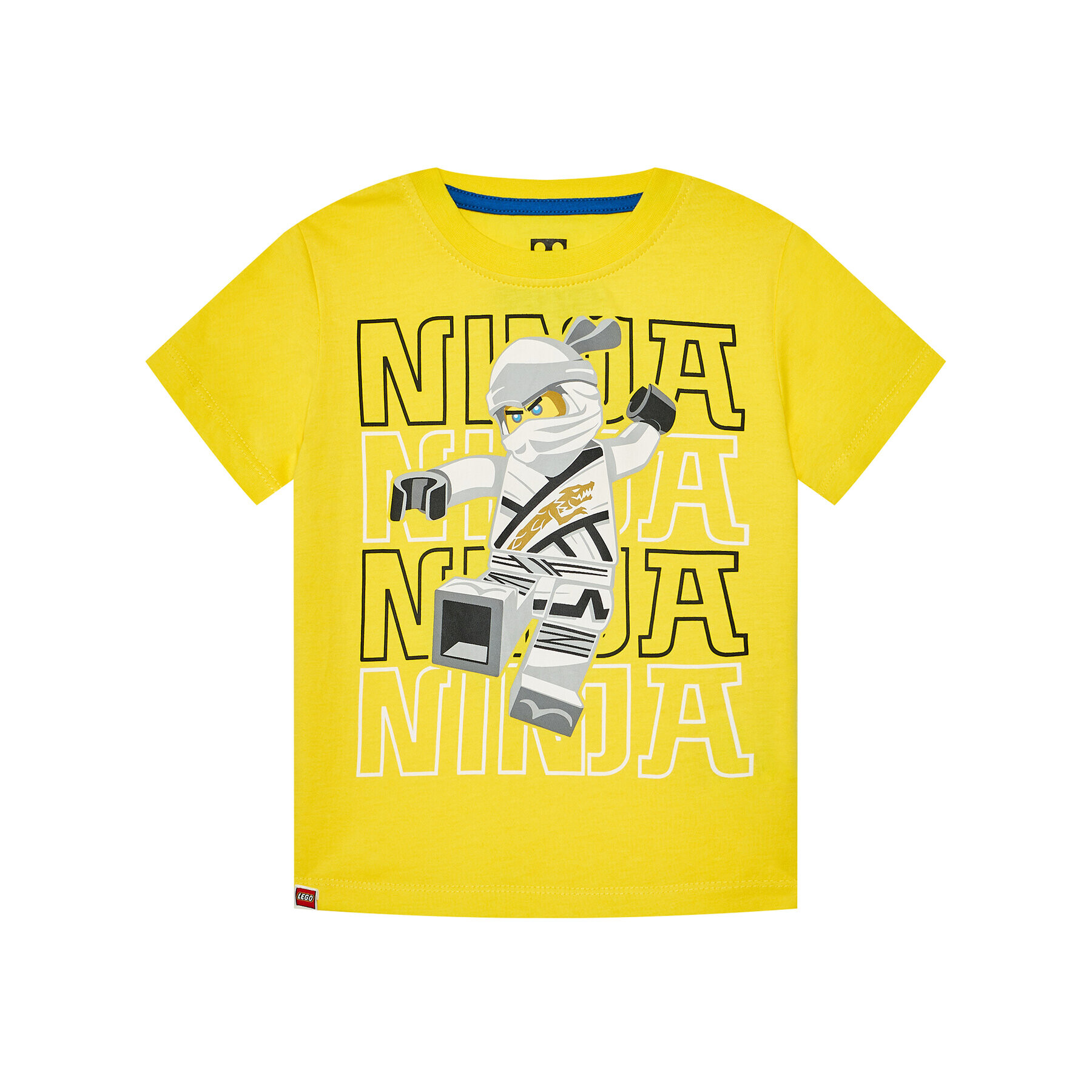 LEGO Wear Тишърт 12010102 Жълт Regular Fit - Pepit.bg