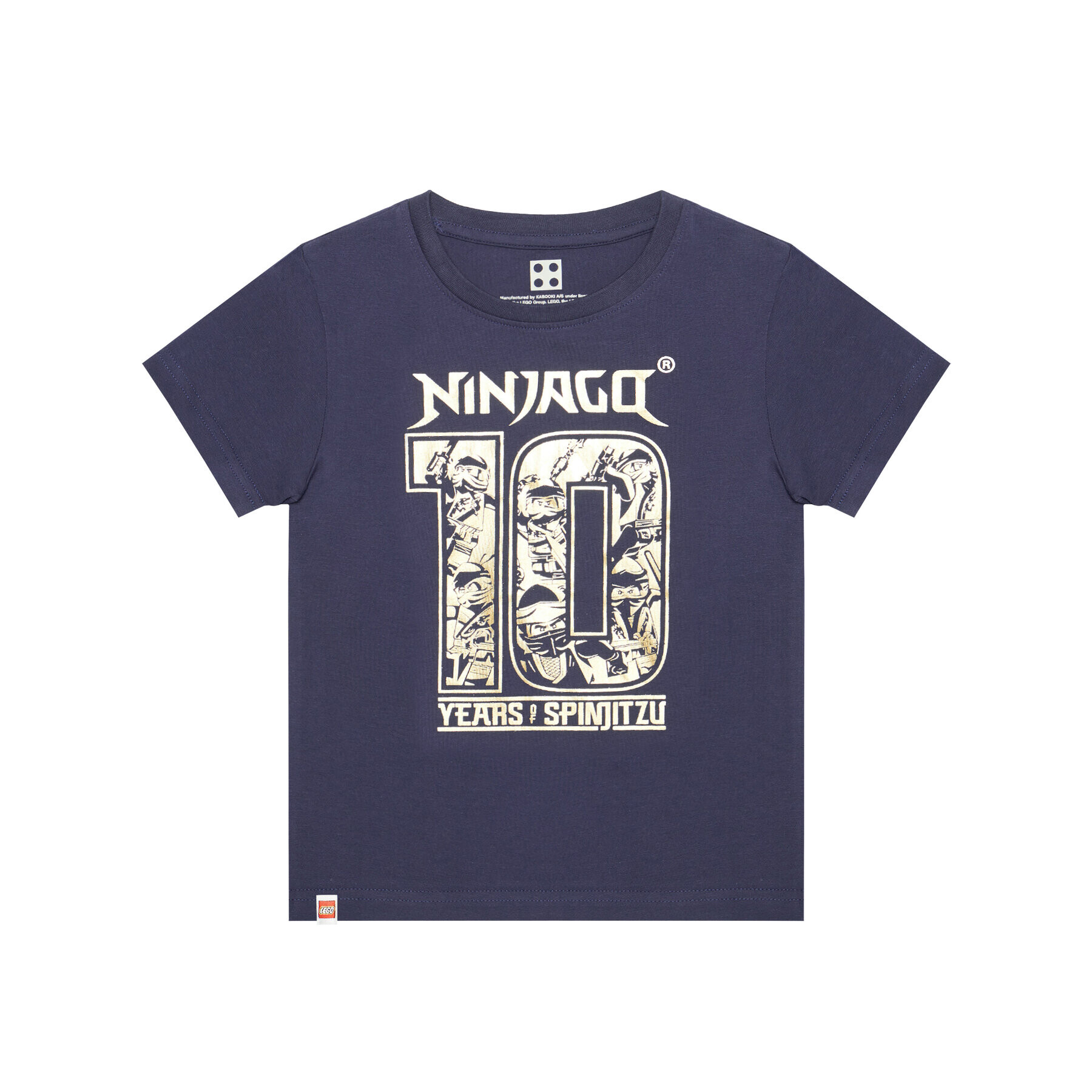 LEGO Wear Тишърт 12010195 Тъмносин Regular Fit - Pepit.bg