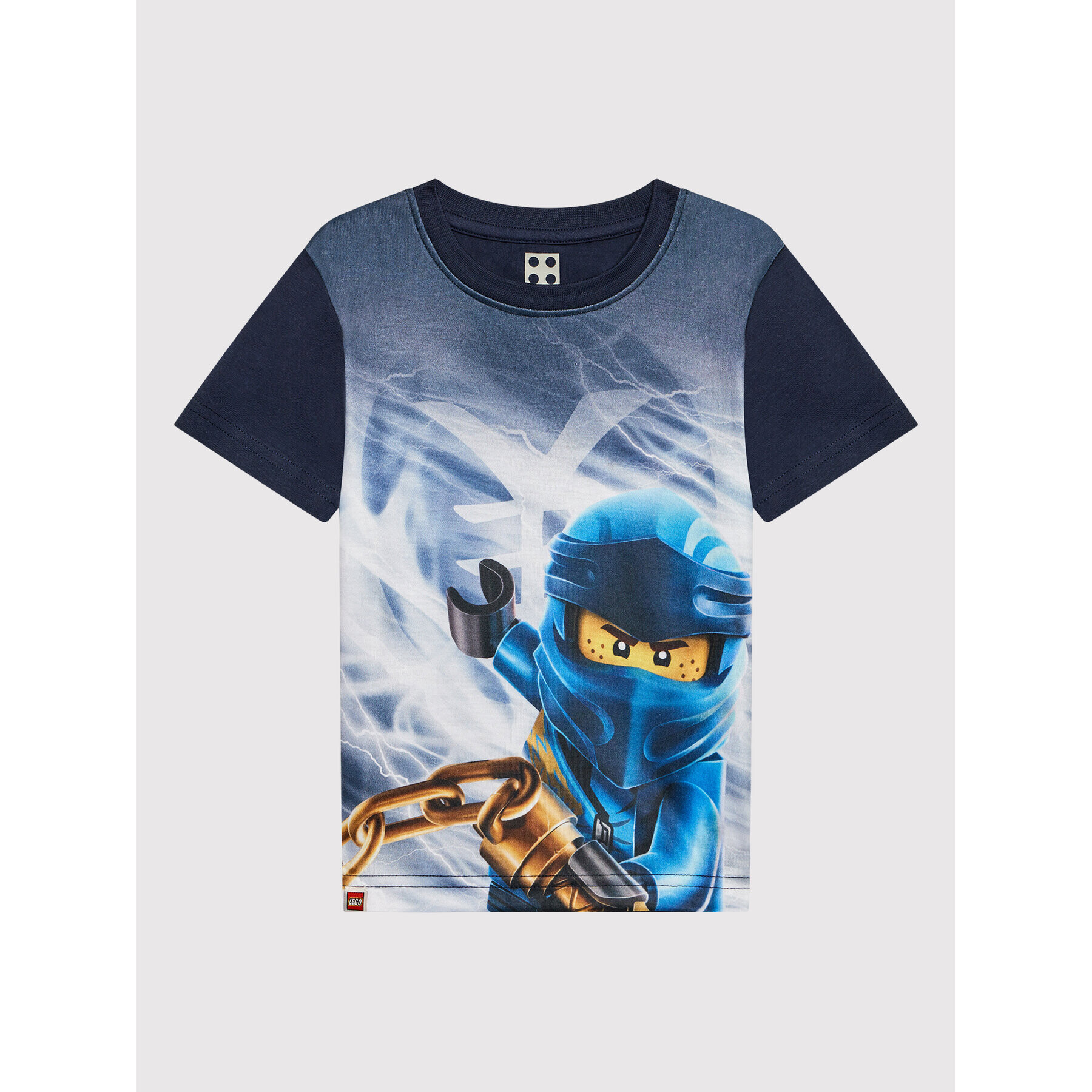 LEGO Wear Тишърт 12010377 Тъмносин Regular Fit - Pepit.bg