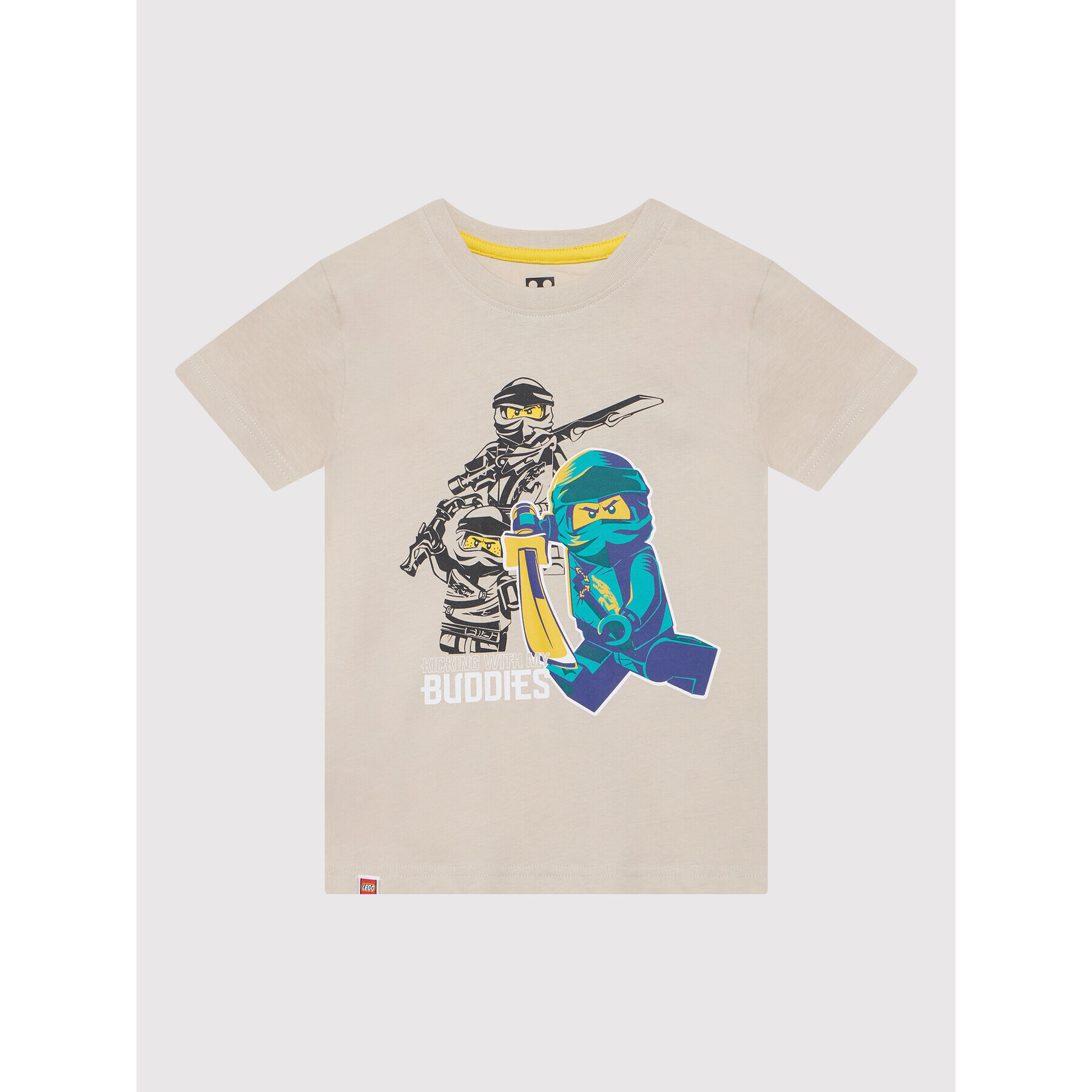 LEGO Wear Тишърт 12010385 Бежов Regular Fit - Pepit.bg