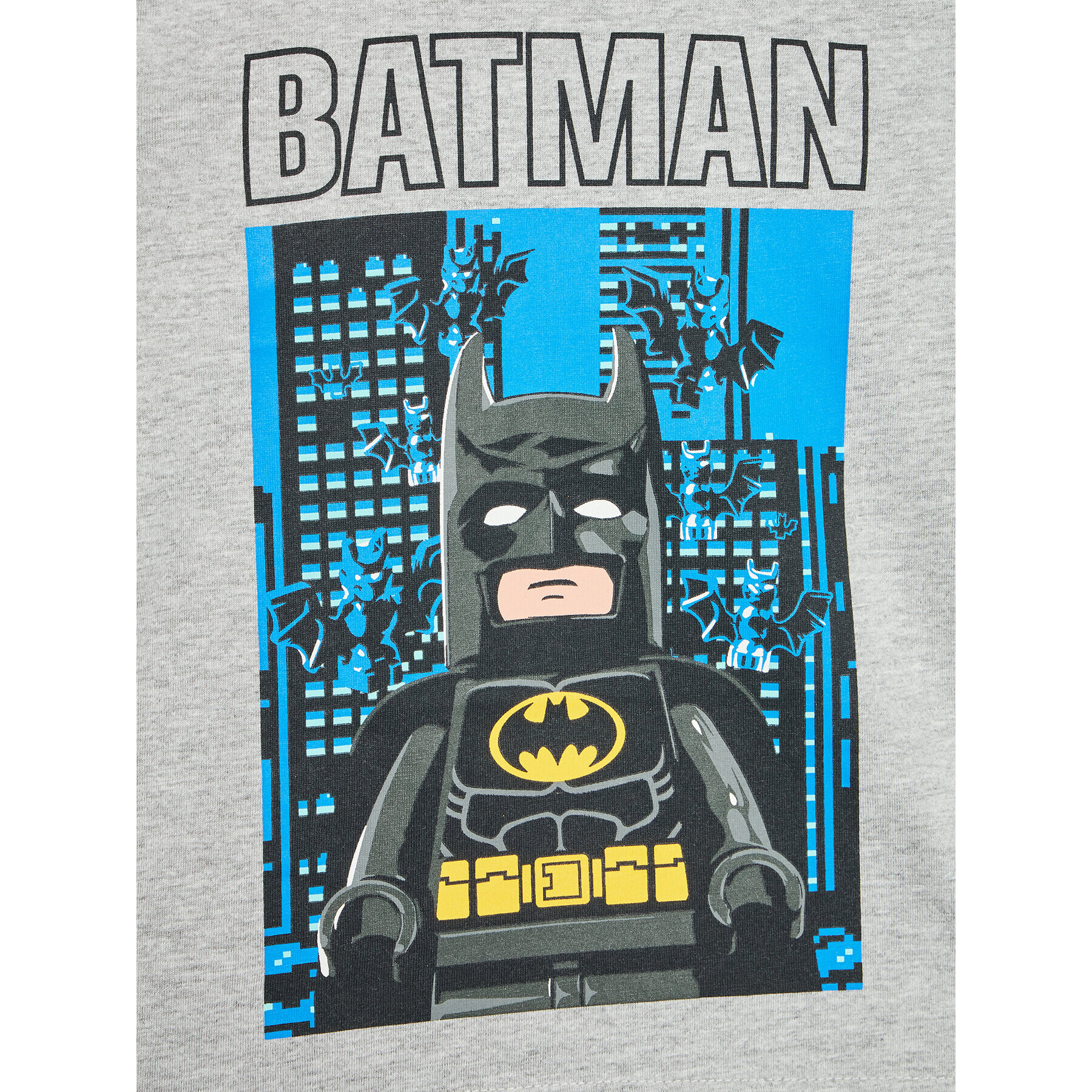 LEGO Тишърт BATMAN 12010513 Сив Regular Fit - Pepit.bg