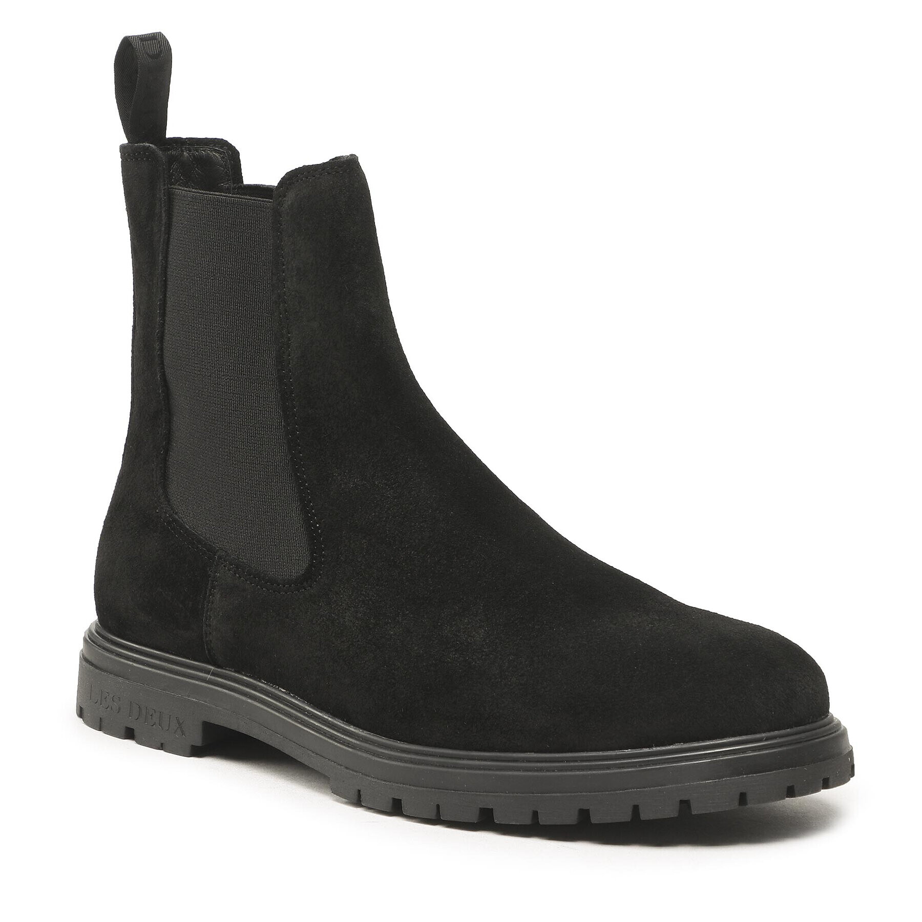 Les Deux Боти тип челси Toby Suede Chealsea Boot LDM820018 Черен - Pepit.bg