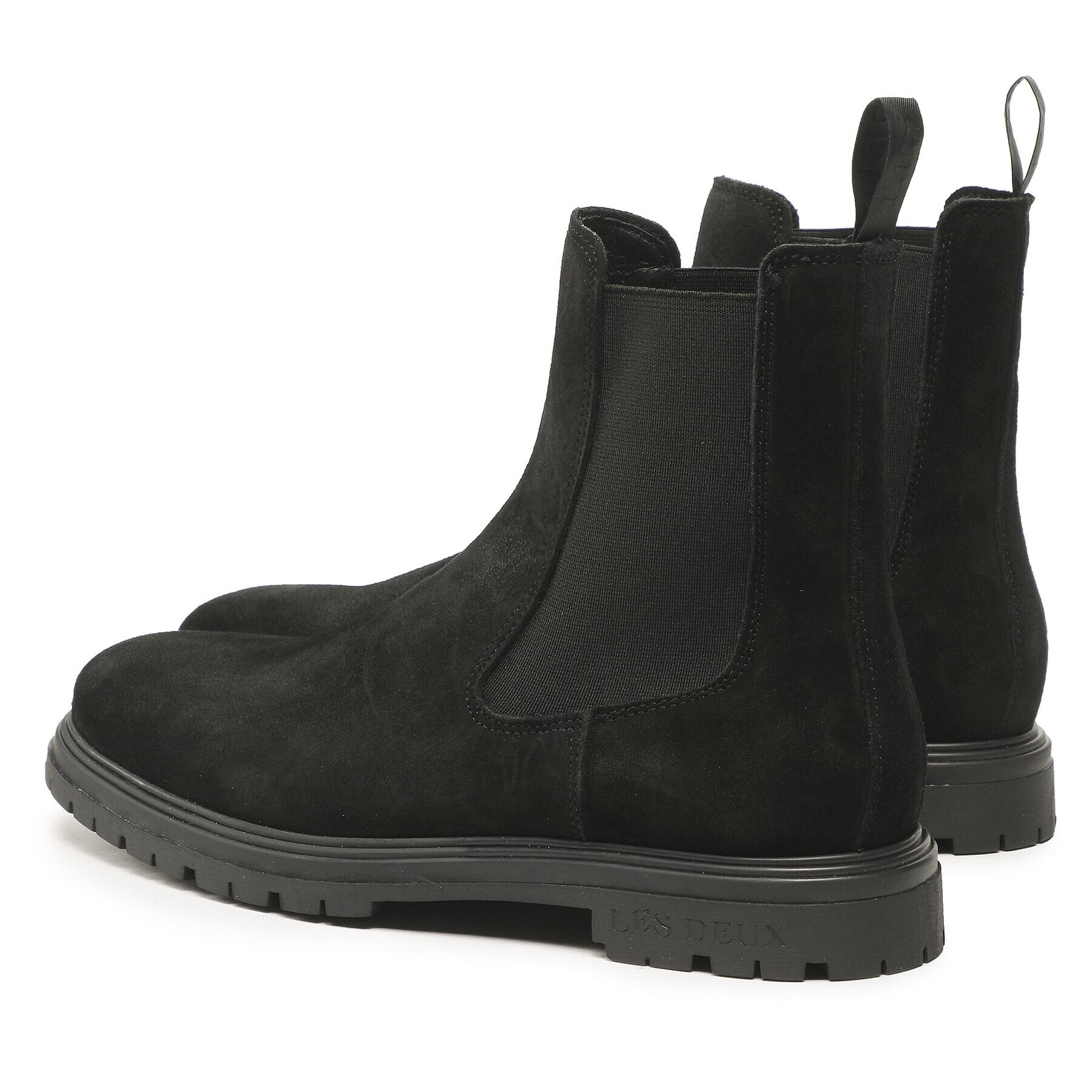 Les Deux Боти тип челси Toby Suede Chealsea Boot LDM820018 Черен - Pepit.bg
