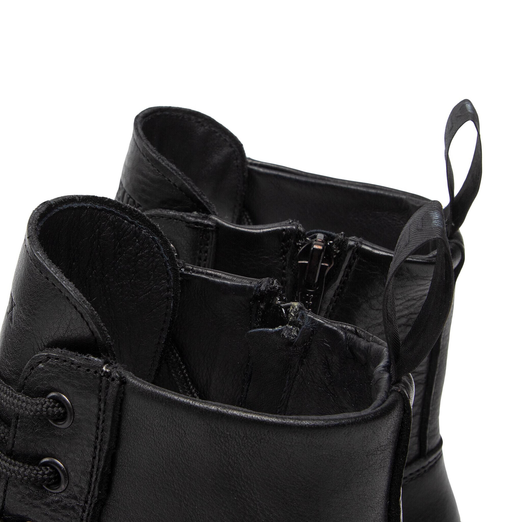 Les Deux Ботуши Tatum Leather Lace Up LDM820023 Черен - Pepit.bg