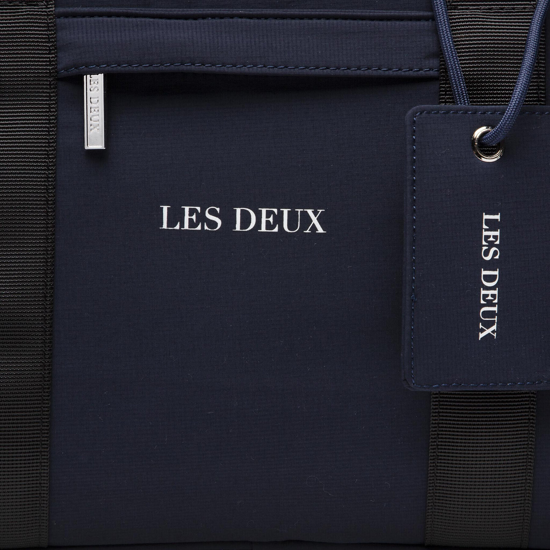 Les Deux Чанта за лаптоп Terrence Ripstop Computer Bag Single LDM940028 Тъмносин - Pepit.bg