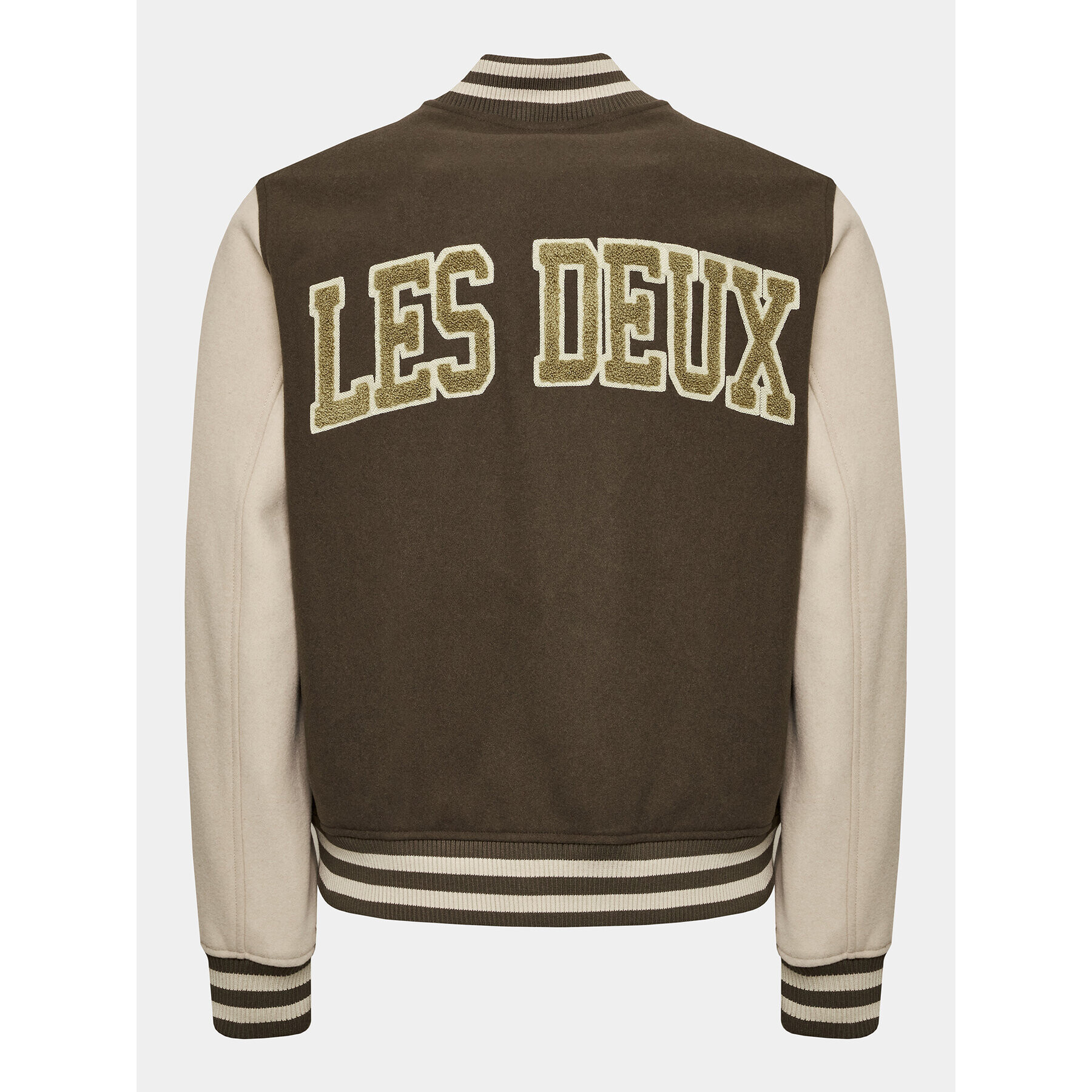 Les Deux Яке бомбър Varsity LDM610070 Кафяв Regular Fit - Pepit.bg