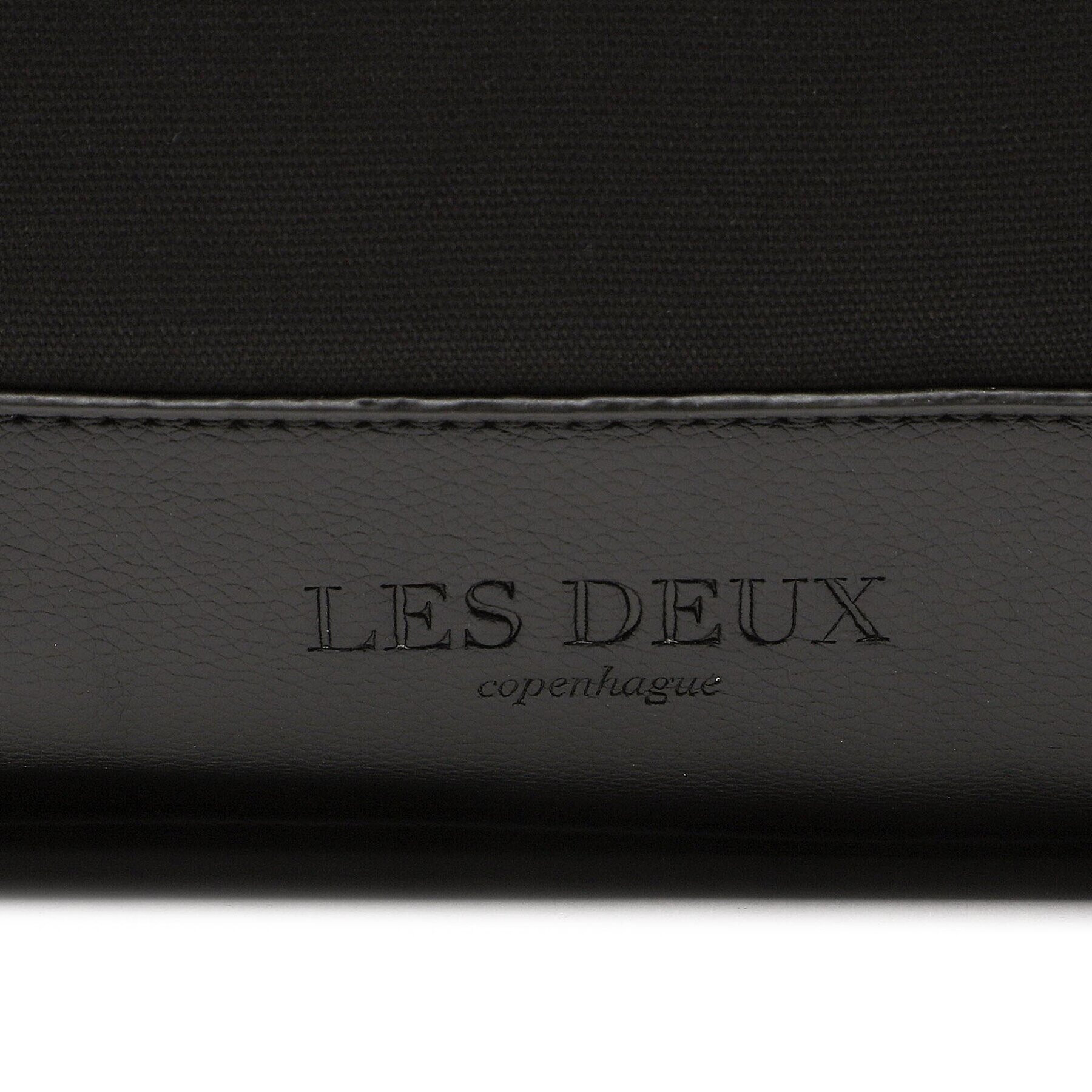 Les Deux Сак Washington Canvas Weekend Bag LDM940034 Черен - Pepit.bg