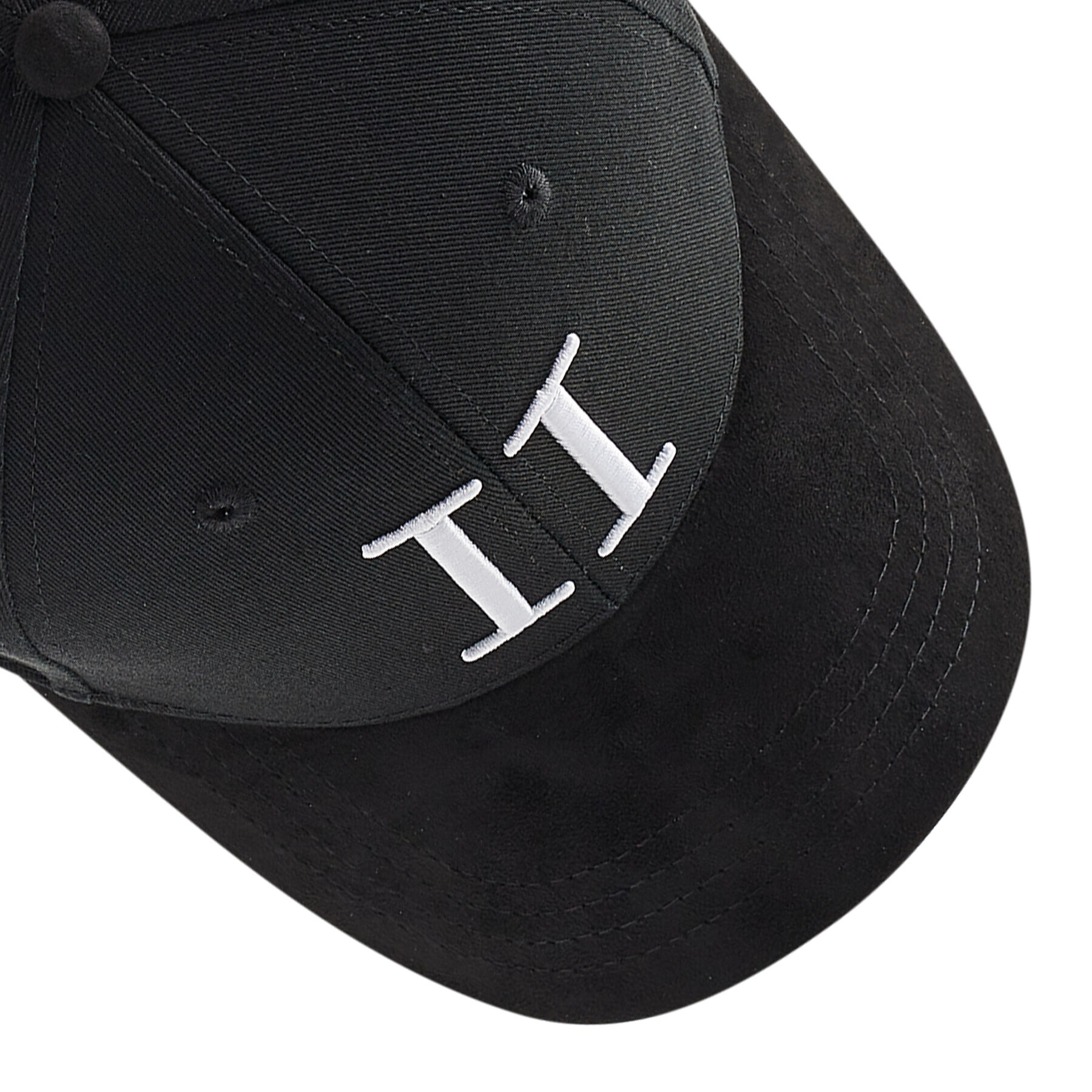 Les Deux Шапка Baseball Cap Suede II LDM702003 Черен - Pepit.bg