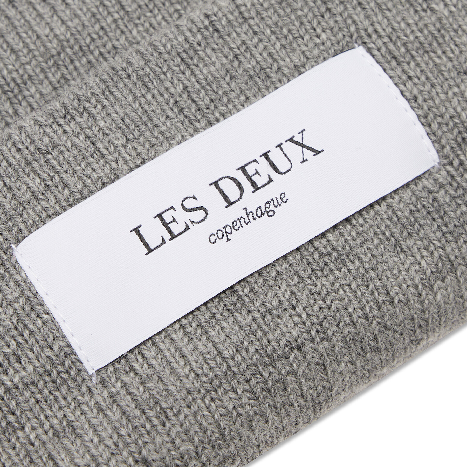 Les Deux Шапка Merina Patch LDM710019 Сив - Pepit.bg