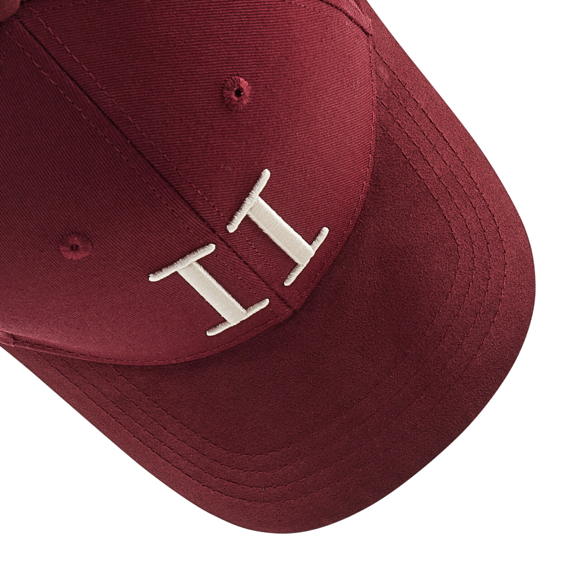 Les Deux Шапка с козирка Baseball Cap Suede II LDM702003 Бордо - Pepit.bg