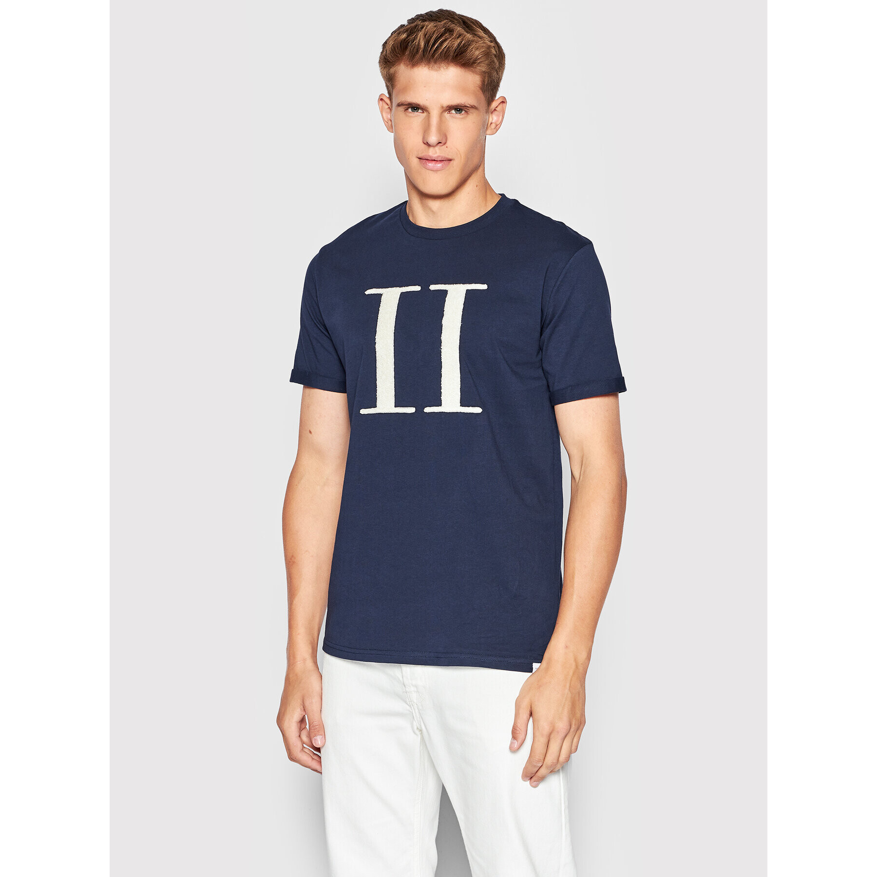 Les Deux Тишърт Encore Boucle LDM101110 Тъмносин Regular Fit - Pepit.bg