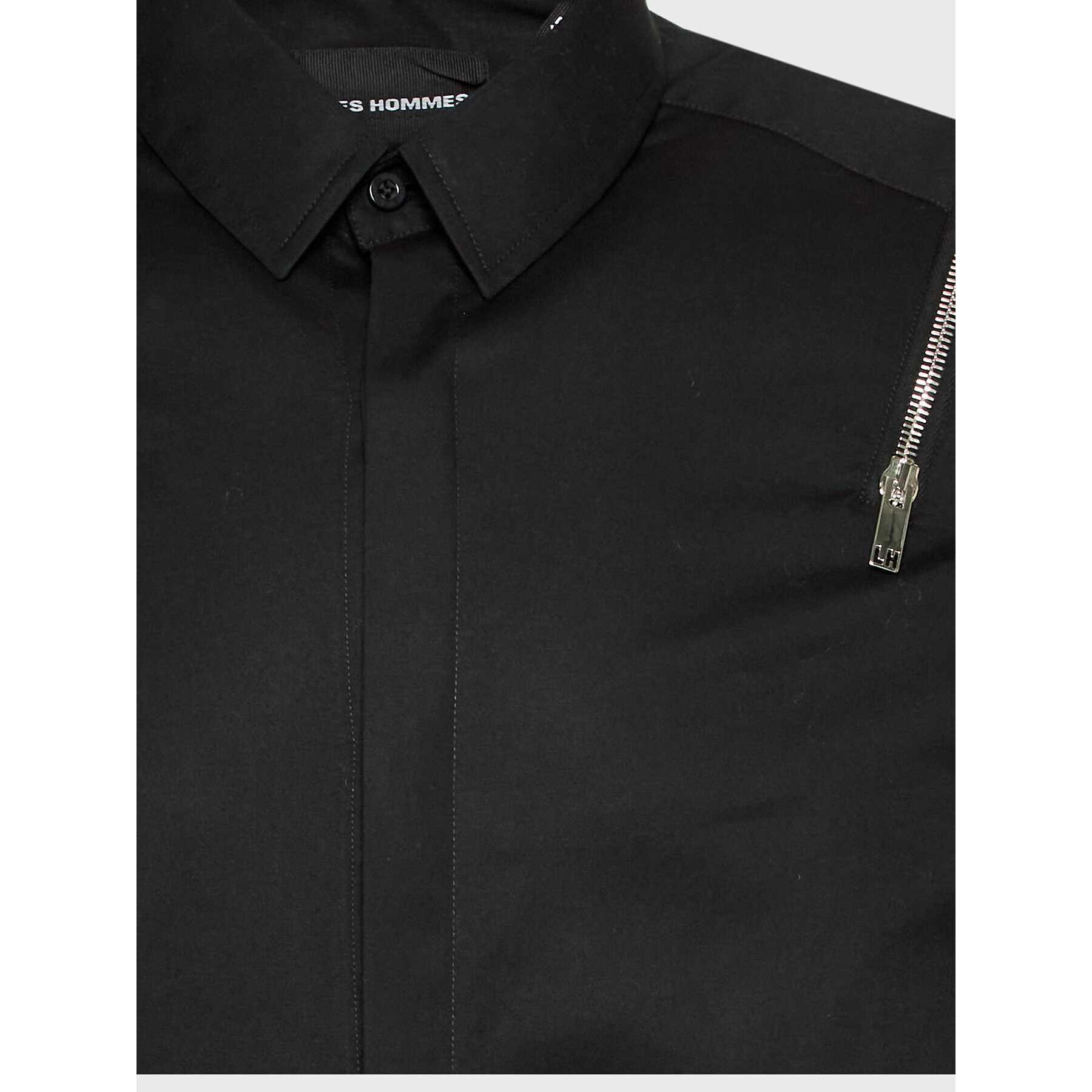 Les Hommes Риза LF2270100463 Черен Regular Fit - Pepit.bg