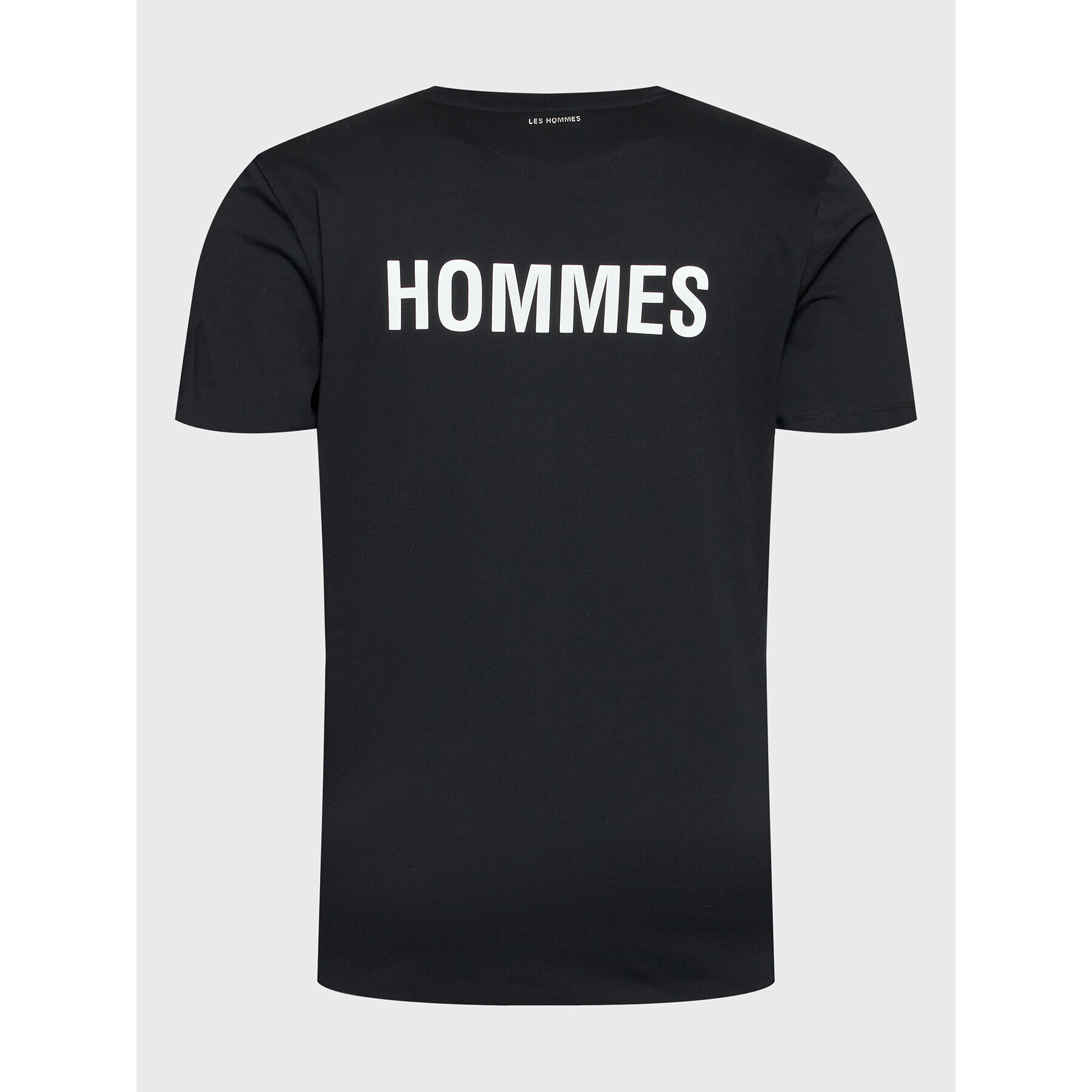 Les Hommes Тишърт LF2243010700 Черен Regular Fit - Pepit.bg