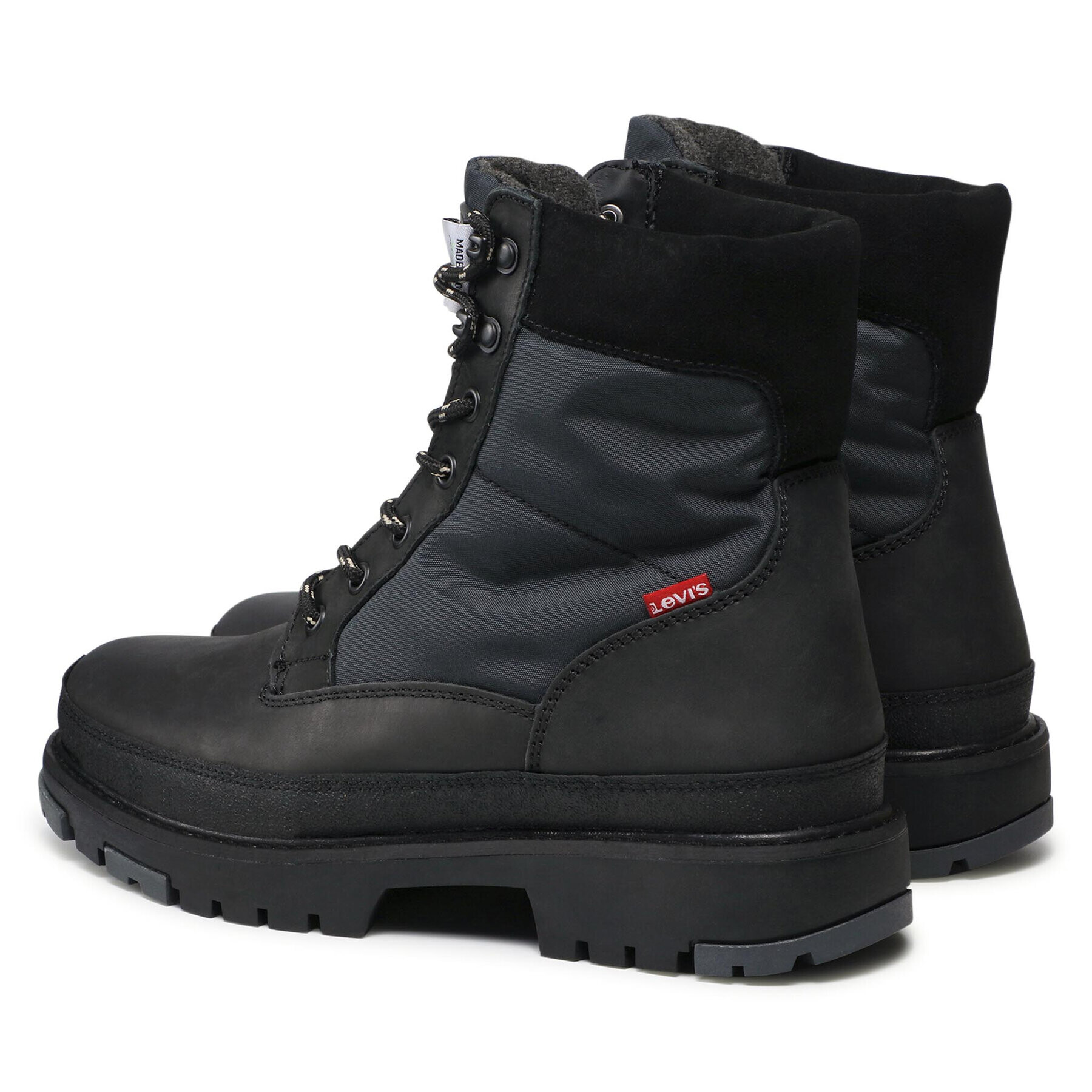 Levi's® Ботуши 233637-666-559 Черен - Pepit.bg