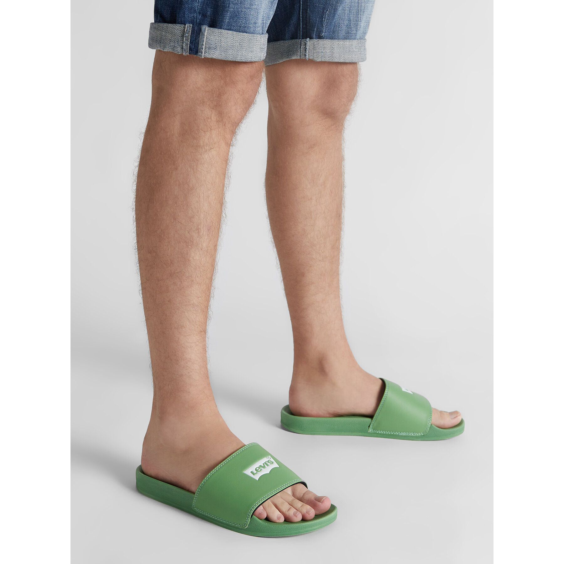 Levi's® Чехли 228998-740-33 Зелен - Pepit.bg