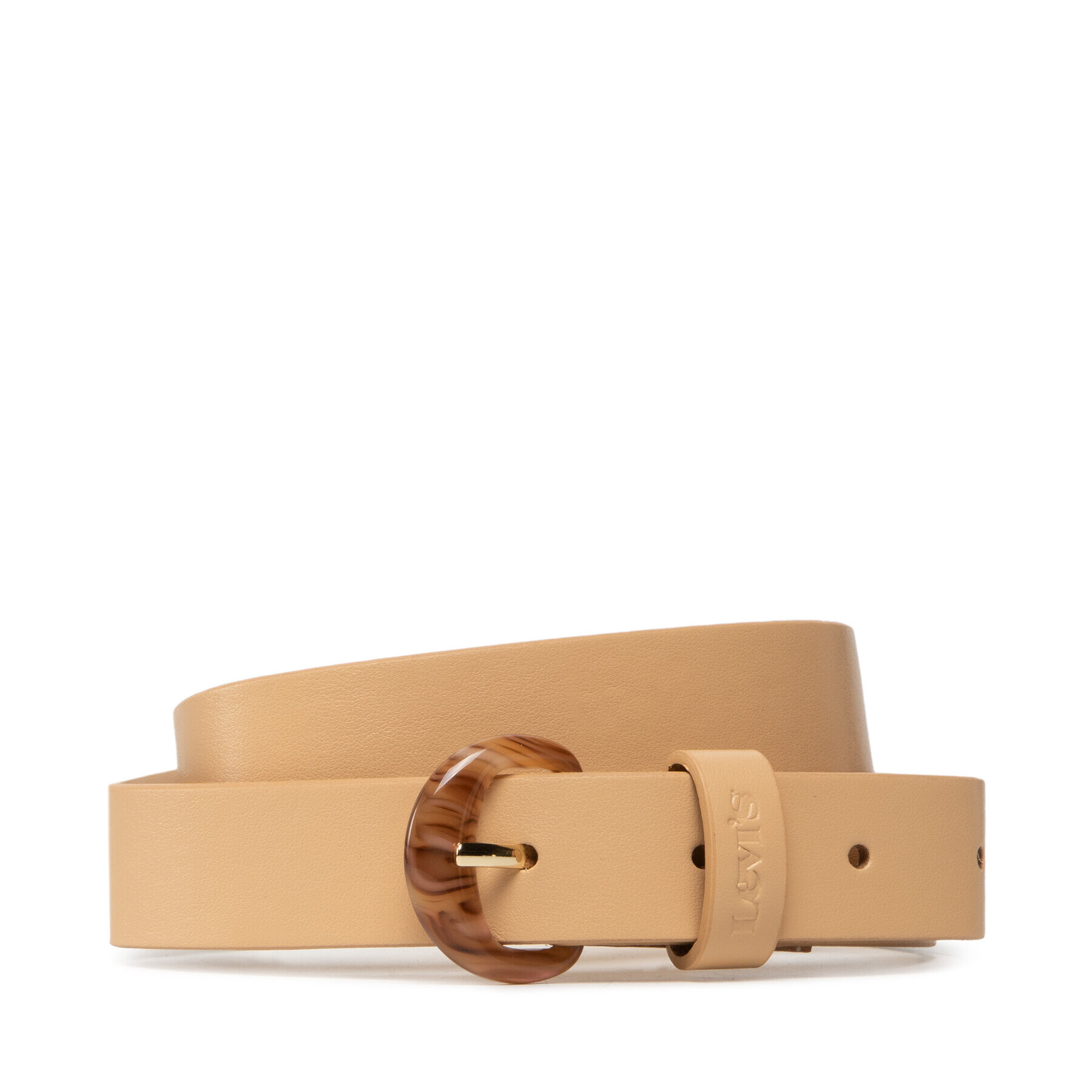 Levi's® Дамски колан D6014-0003 Бежов - Pepit.bg
