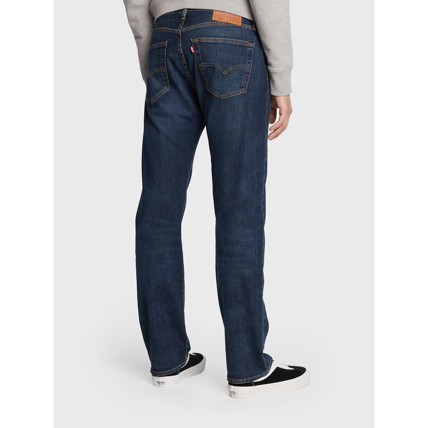 Levi's® Дънки 501® 00501-3199 Тъмносин Straight Leg - Pepit.bg