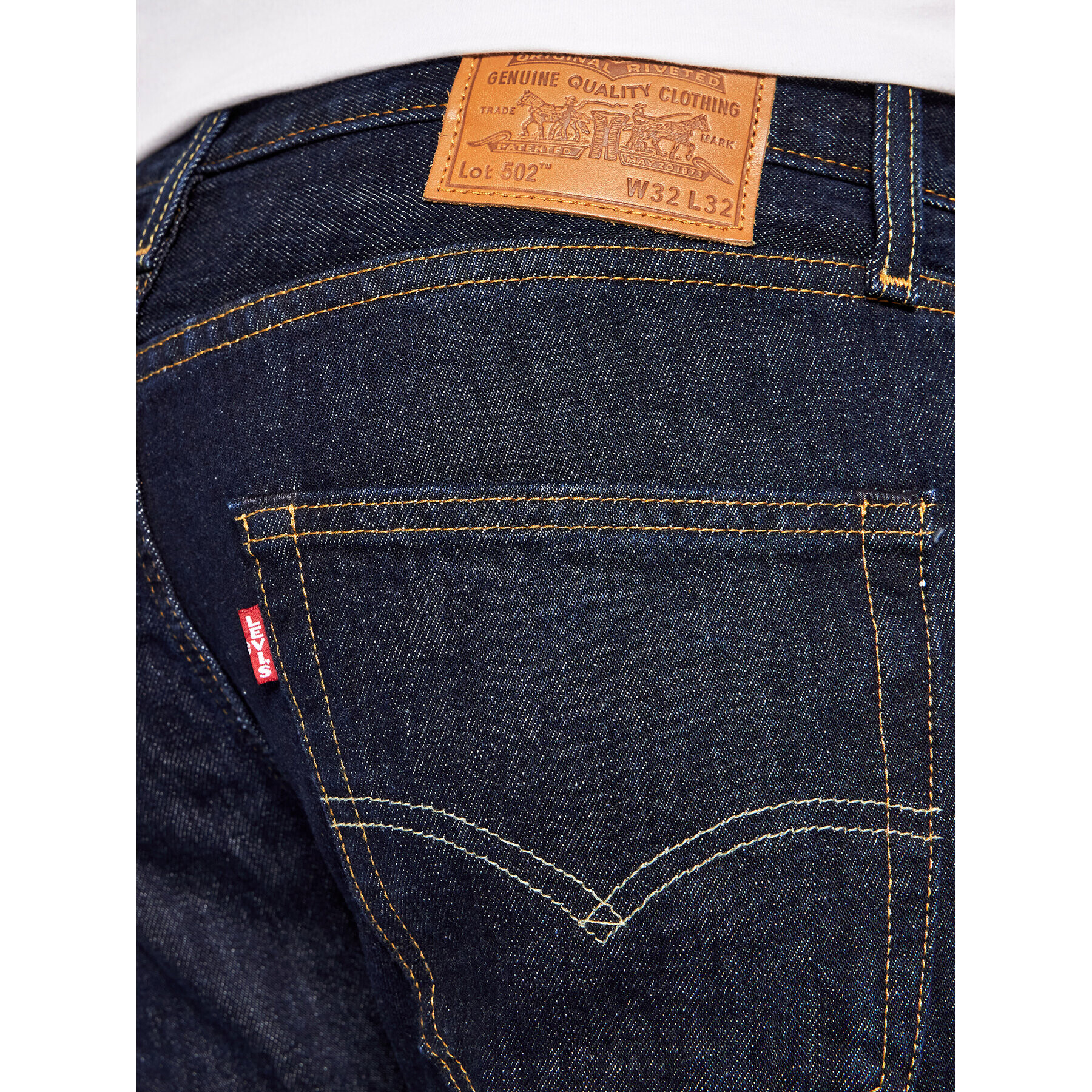 Levi's® Дънки 502™ 29507-0181 Тъмносин Taper Fit - Pepit.bg