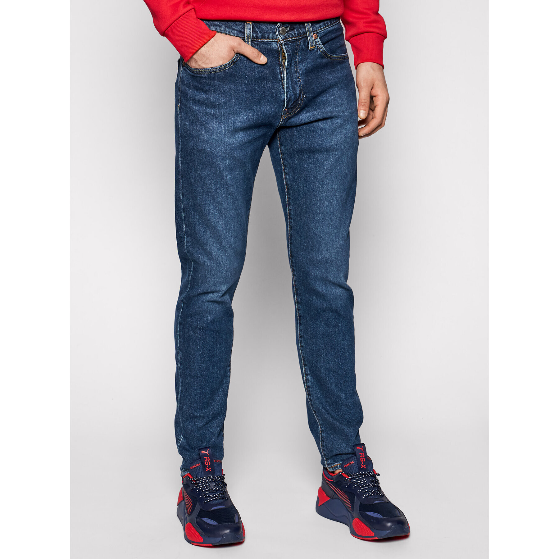 Levi's® Дънки 512™ 28833-0834 Тъмносин Slim Taper Fit - Pepit.bg