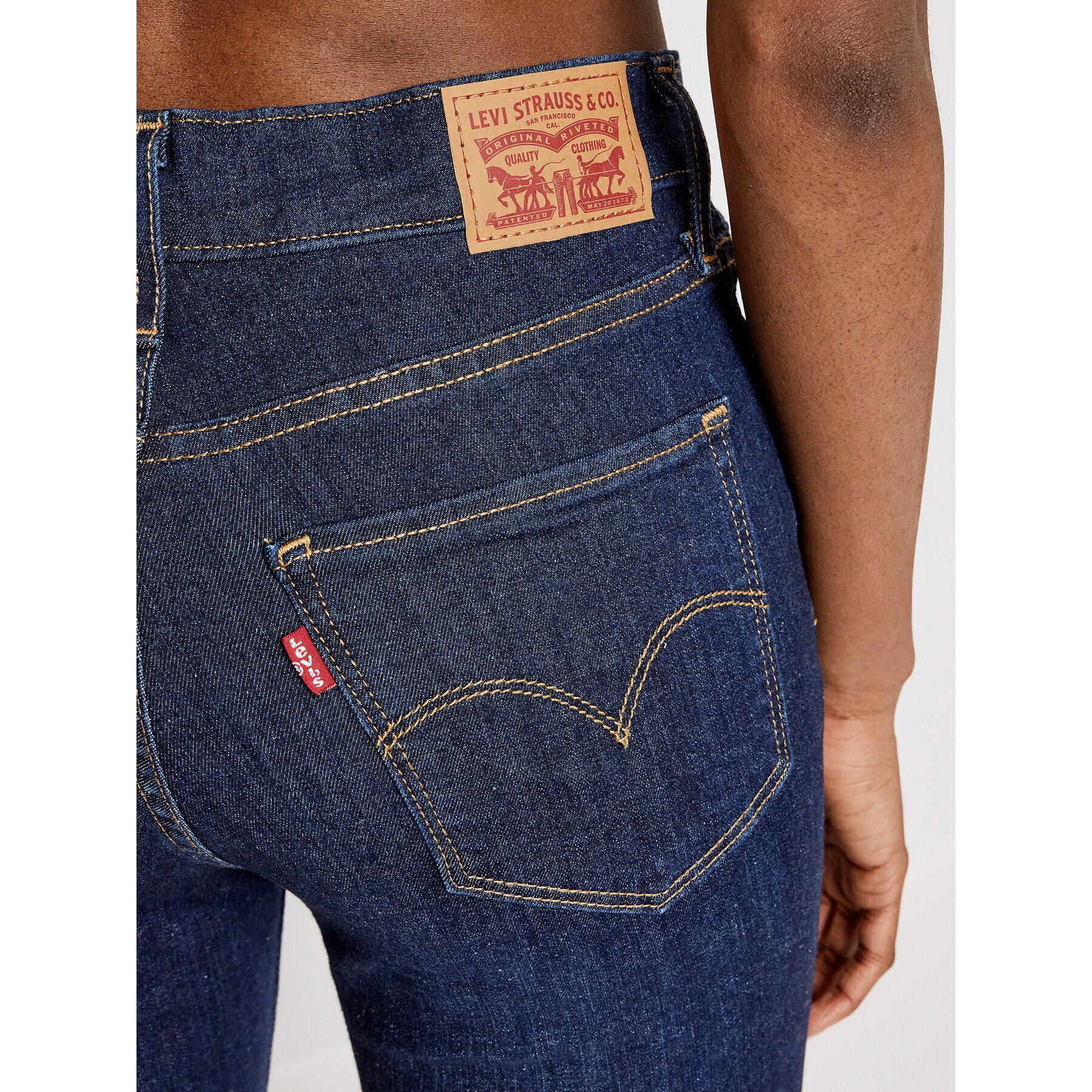 Levi's® Дънки 720™ 52797-0024 Тъмносин Super Skinny Fit - Pepit.bg